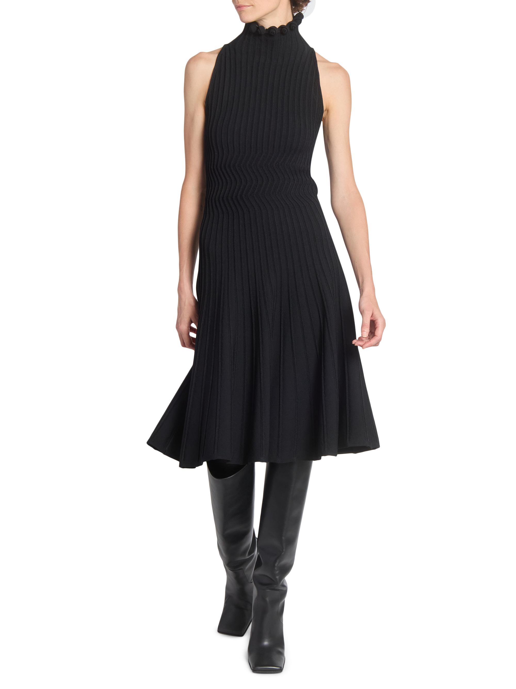 knee length dresses for ladies ALAIA KNIT MIDI DRESS – AKIRA main image 0