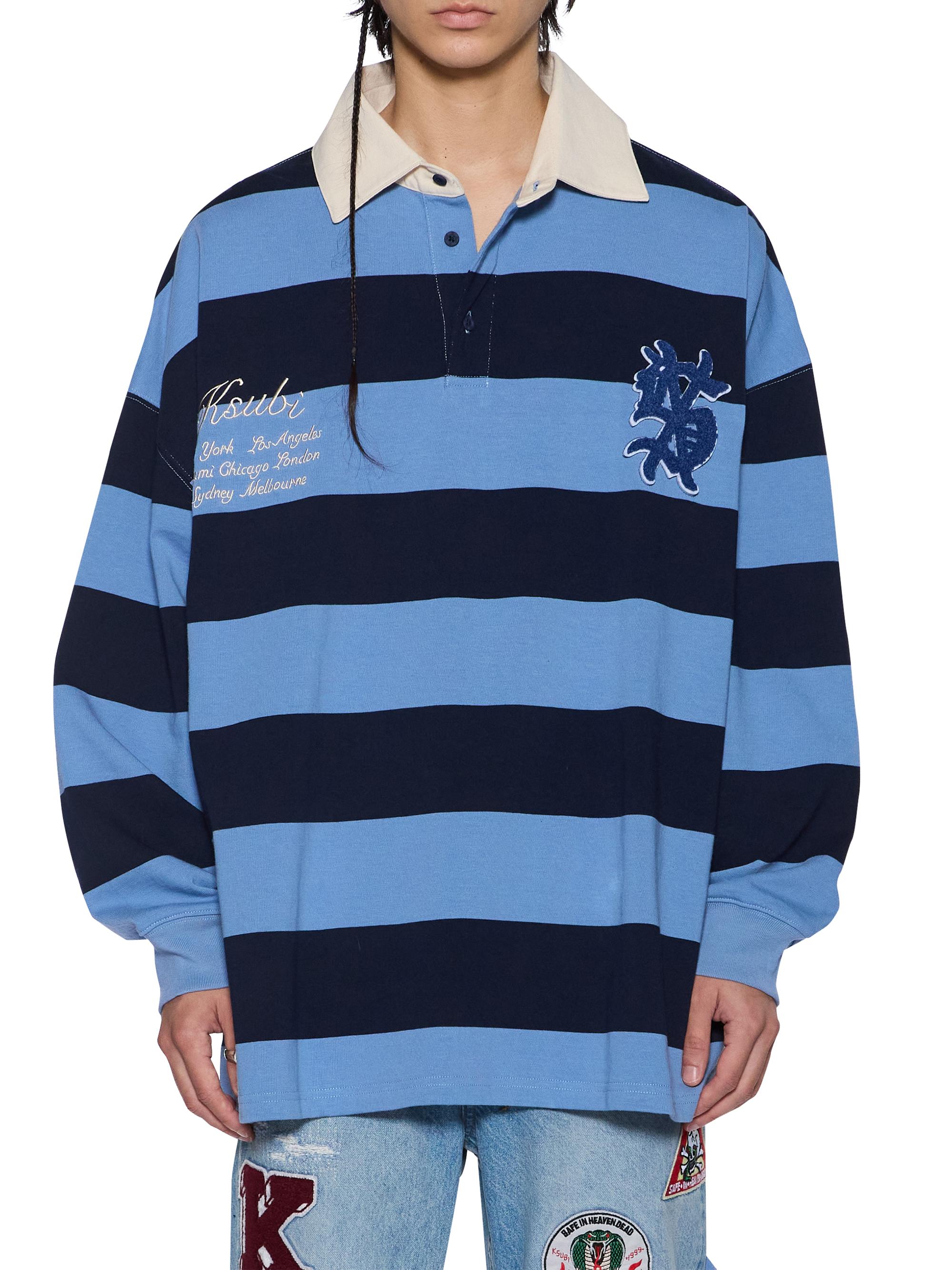 Polo Ralph Lauren Striped Cotton Rugby Shirt | Saks Fifth Avenue