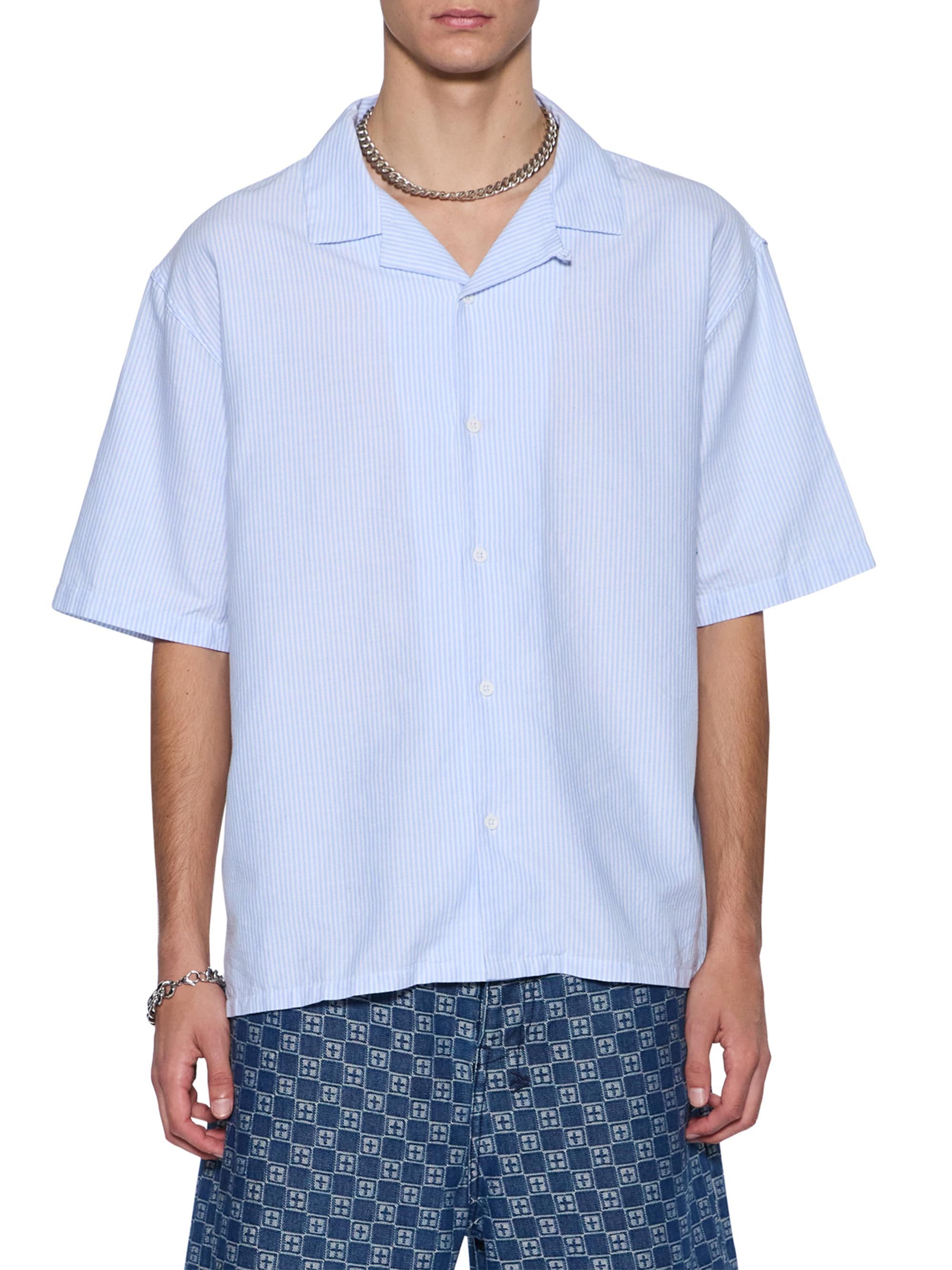 Ksubi Men's Neo Nostalgia Caring Striped Cotton Shirt - Multicolour