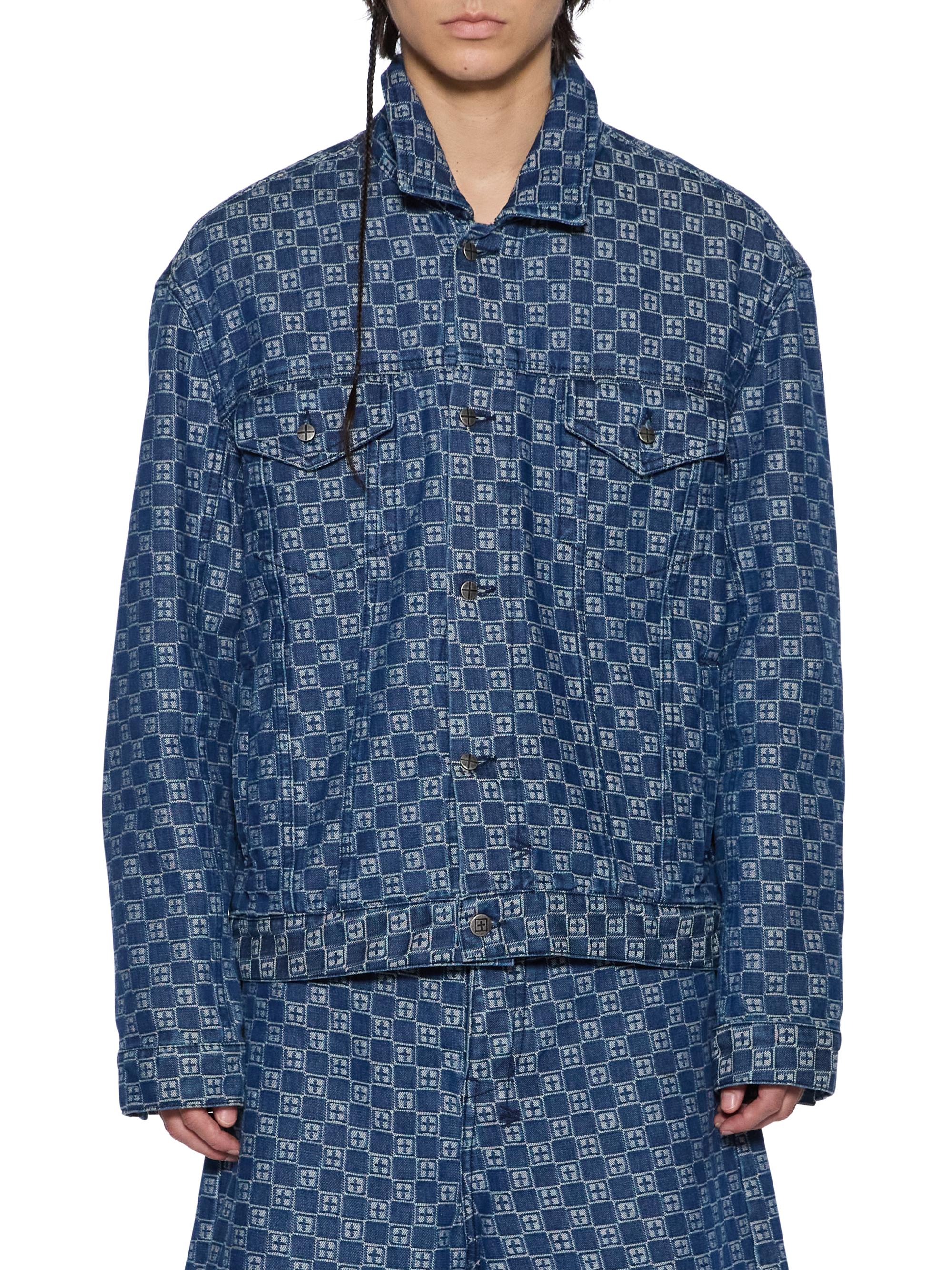 Ksubi Men's Neo Nostalgia Logo Denim Jacket - Denim