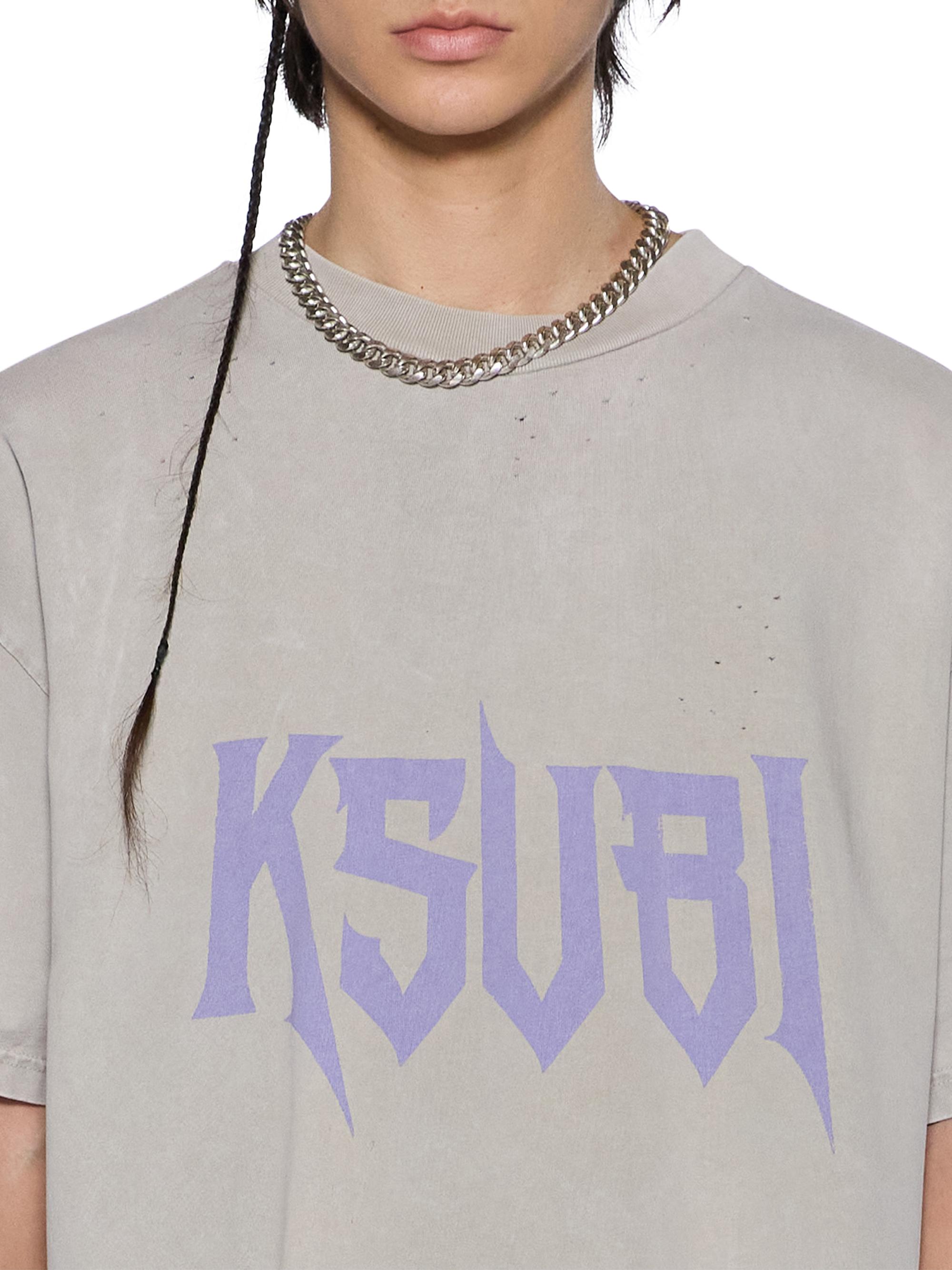 Ksubi Neo Nostalgia Blasted Logo Cotton T-Shirt | Saks Fifth Avenue