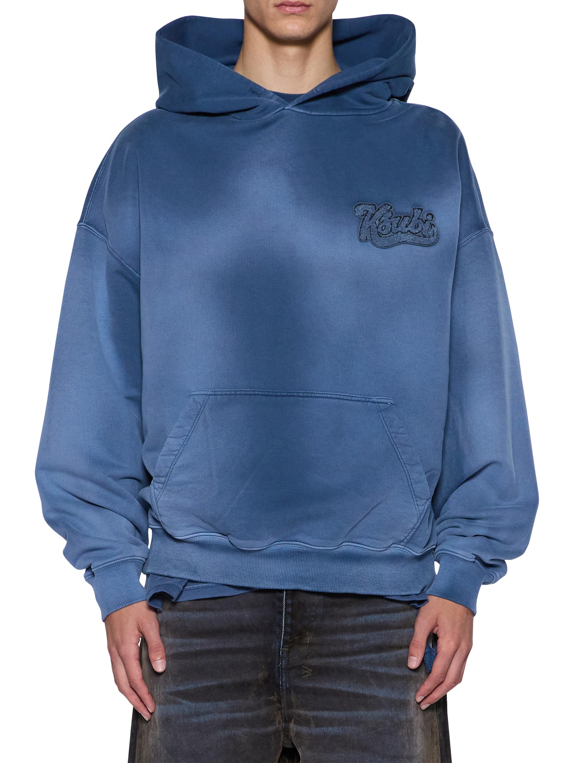 Ksubi Men's Neo Nostalgia Ace Ekcess Logo Hoodie - Dark Blue