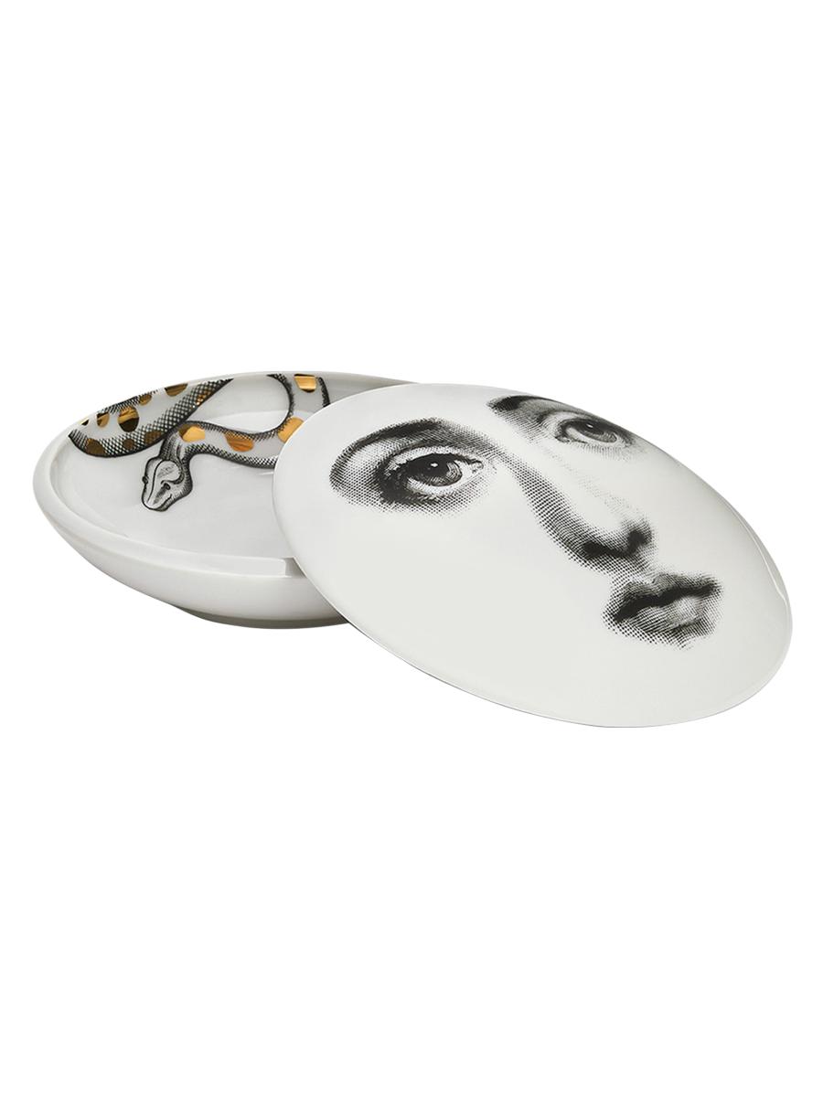 Formnasetti お皿 Fornasetti Tema e Variazioni No. 409 Round Box | Saks Fifth Avenue