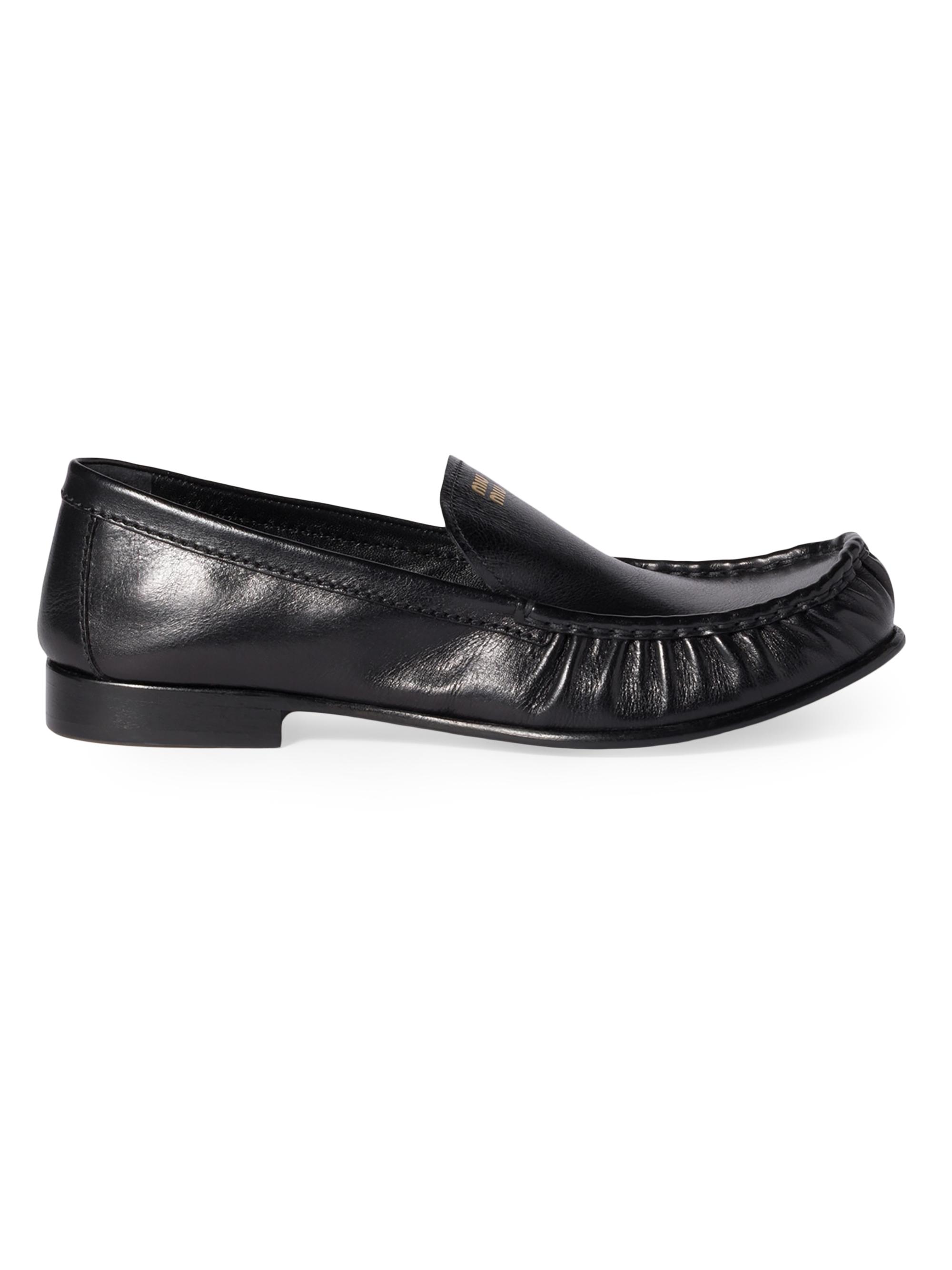 靴 miumiu mens archive shoes 靴 archive MIUMIU leather slip on shoes MIU MIU Vintage Men