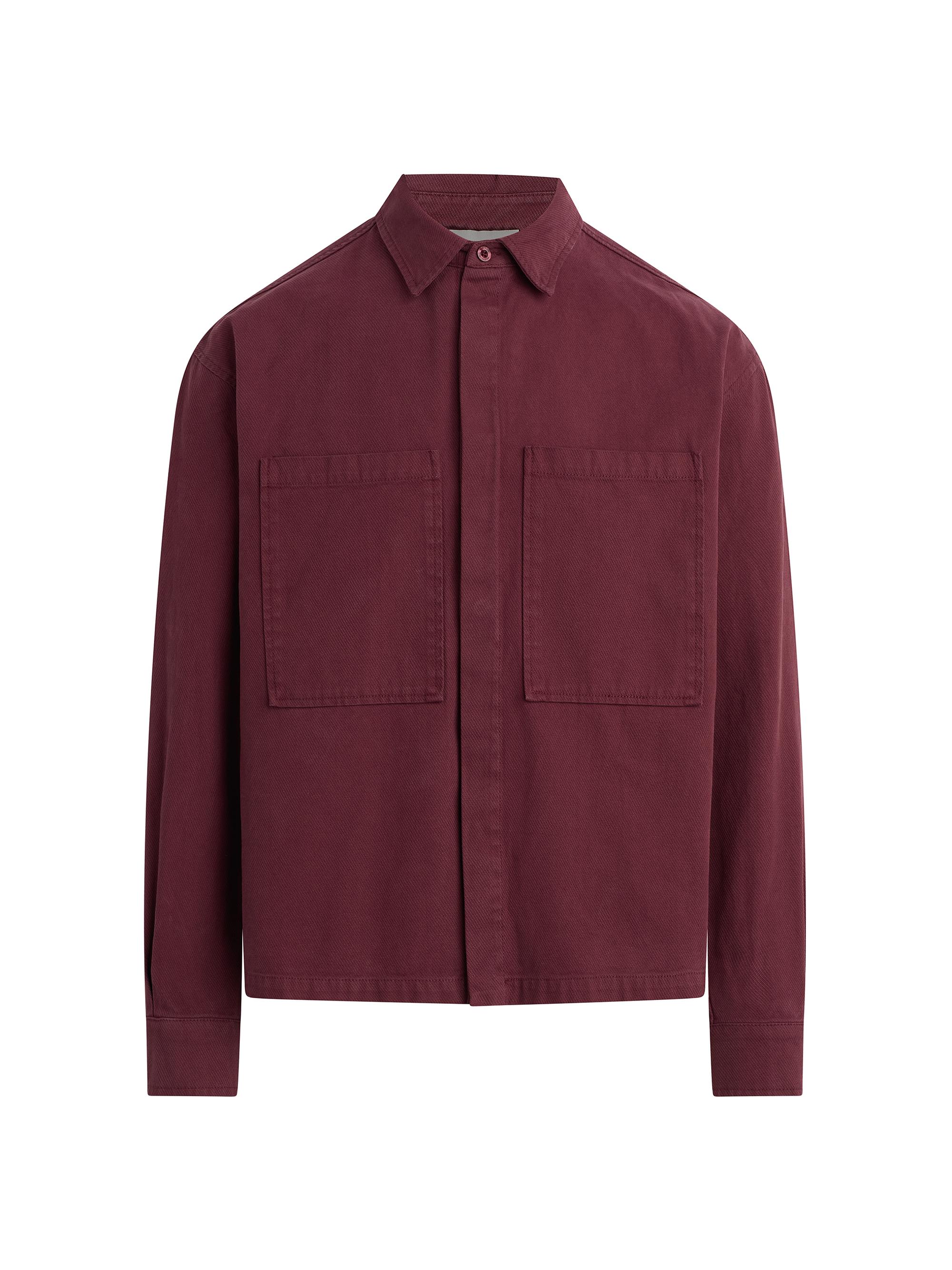 Hudson Jeans Men's Denim Relaxed Overshirt - Port Royale