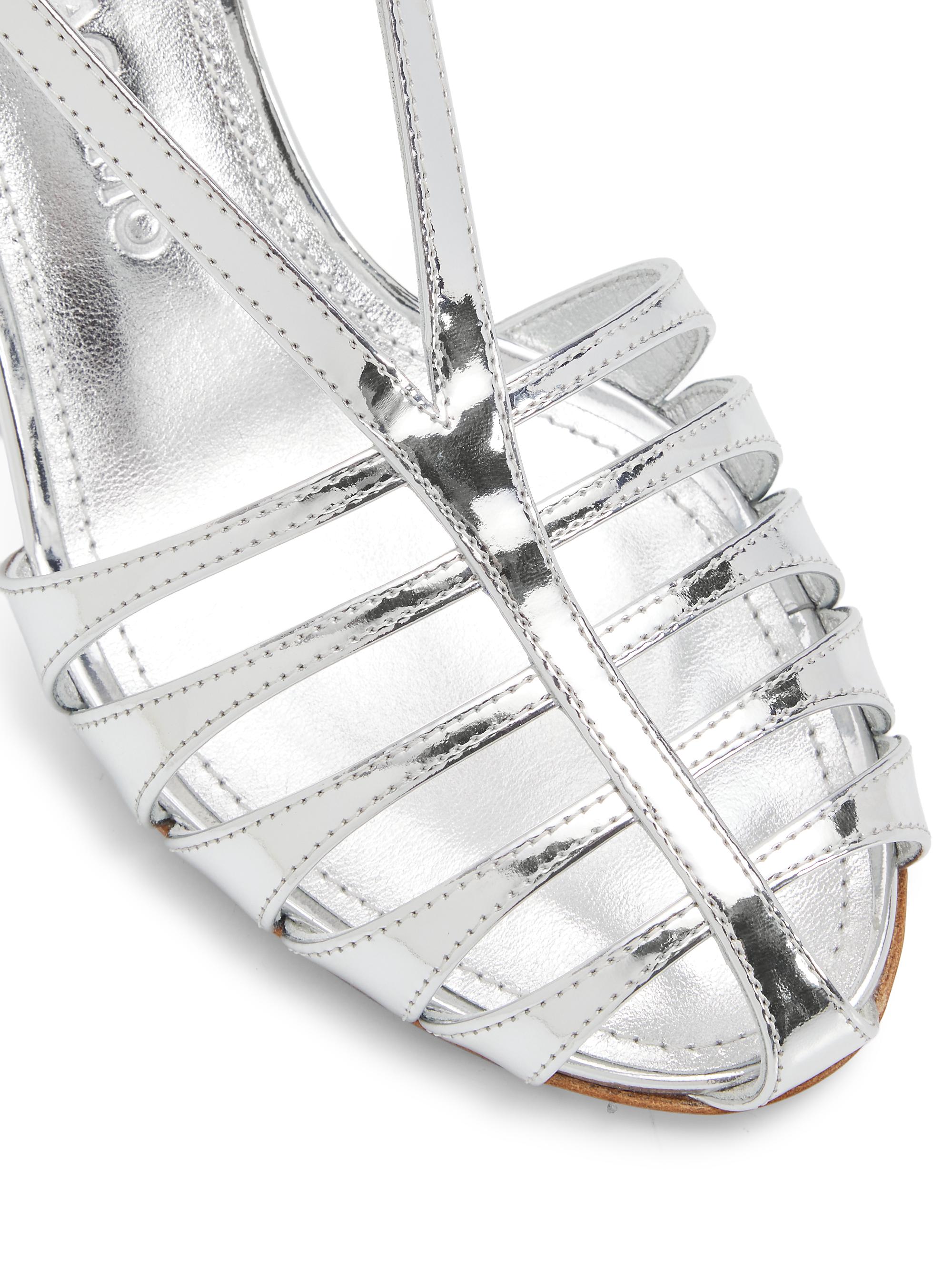 FERRAGAMO Lilie 70MM Leather Sandals | Saks Fifth Avenue