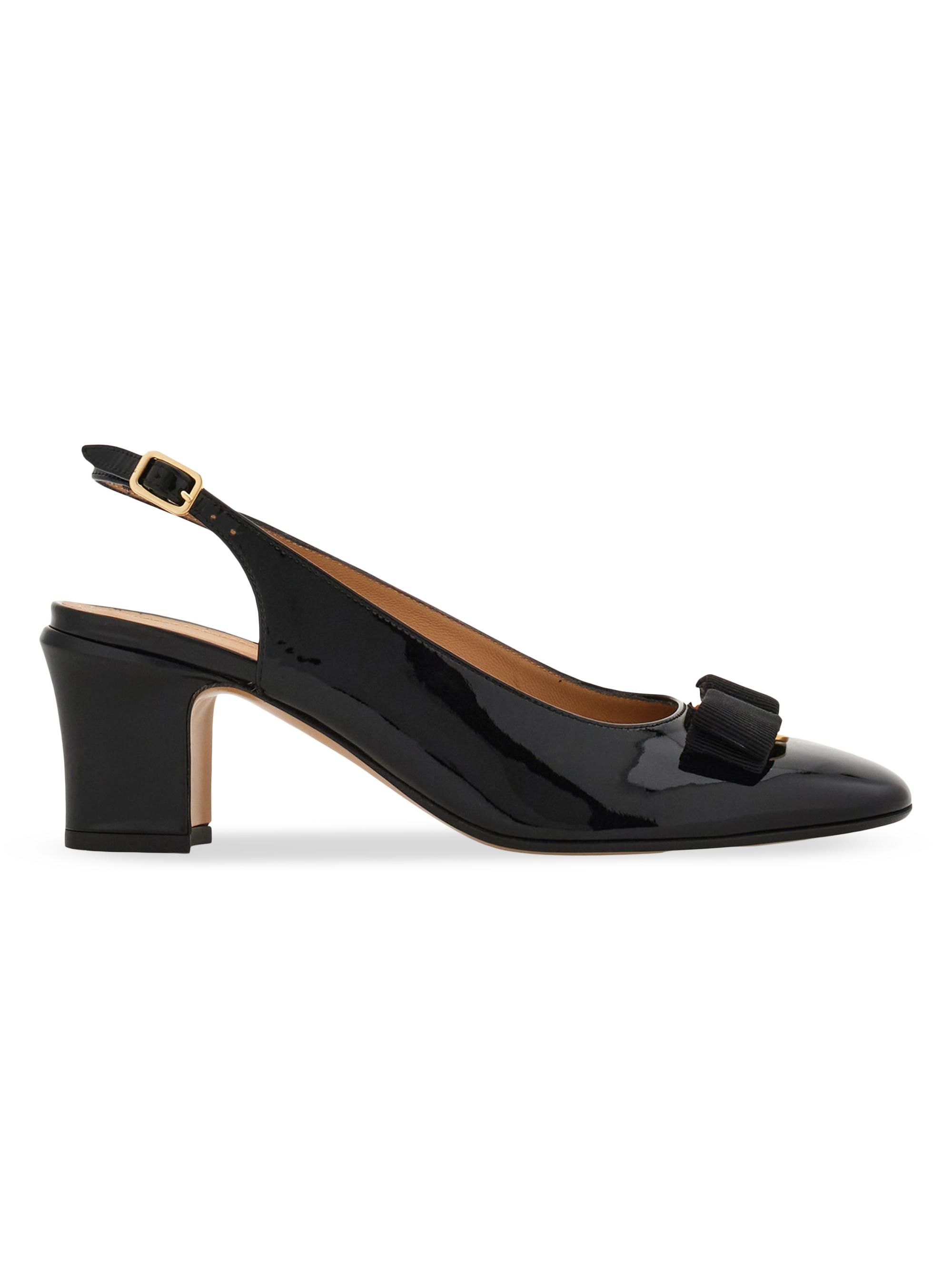 Vetty 55MM Leather Slingback Pumps