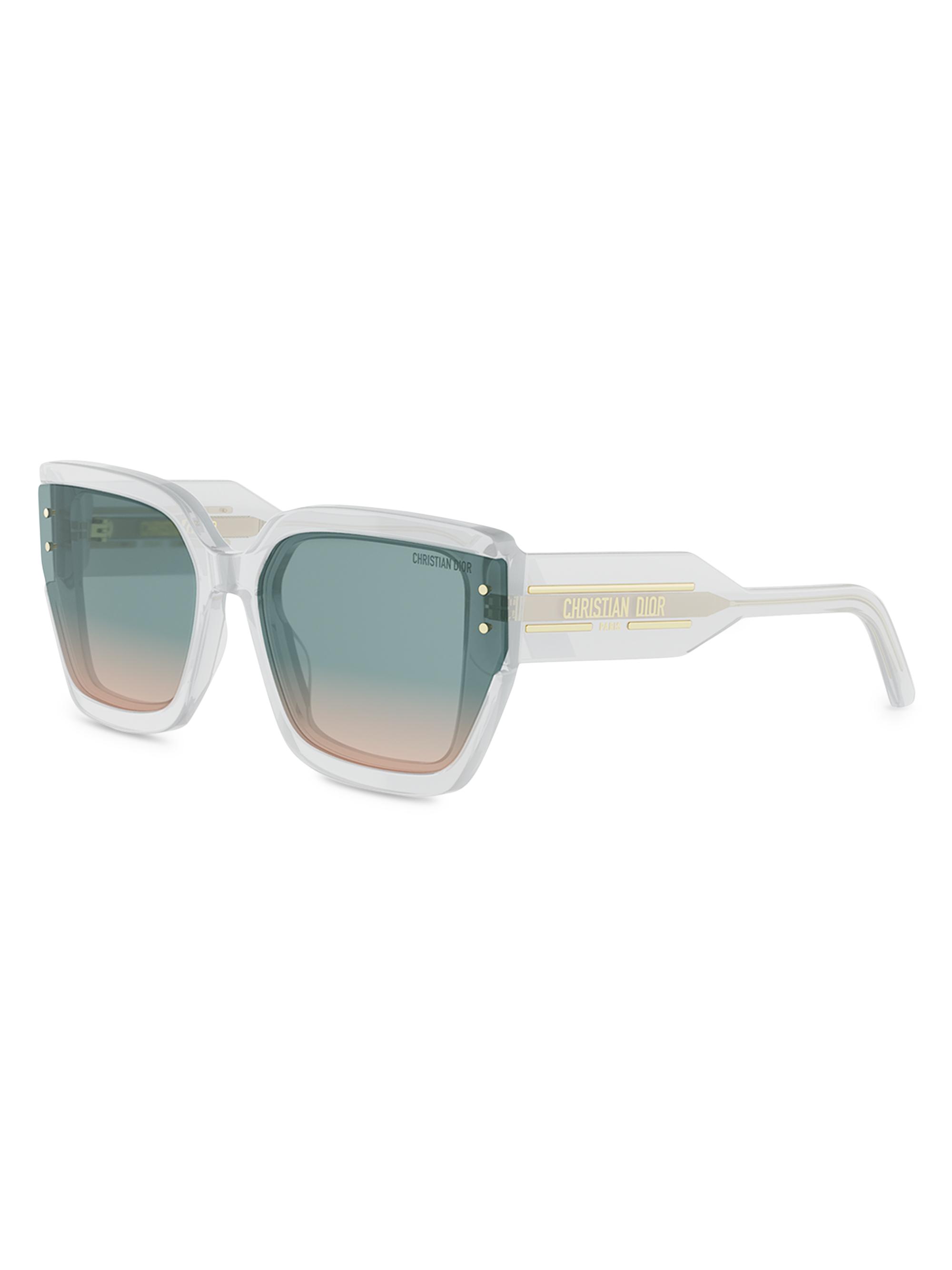 DIOR DiorSignature S14I 64MM Square Sunglasses | Saks Fifth Avenue