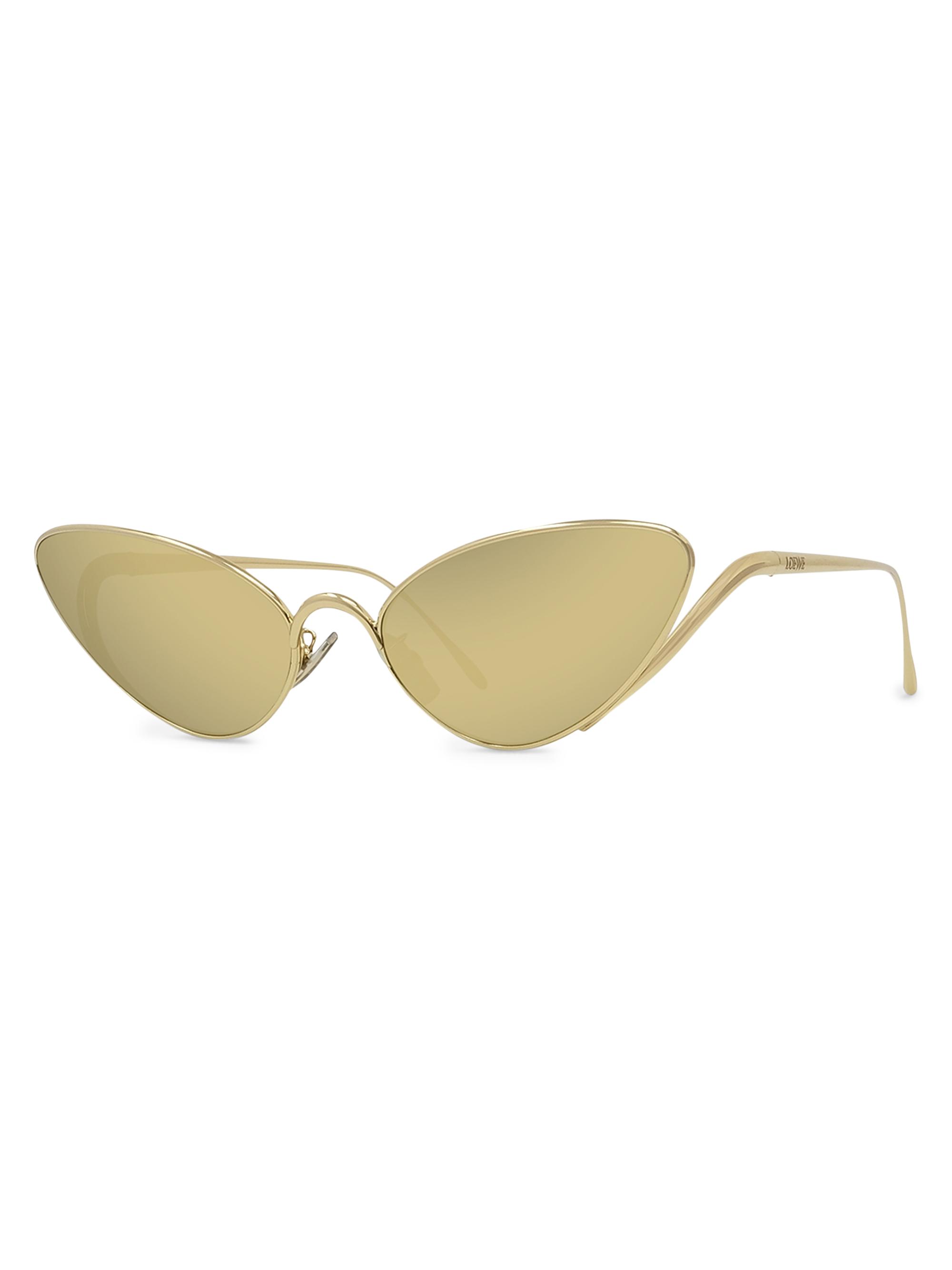 LOEWE Women's 59MM Cat-Eye Sunglasses - Gold