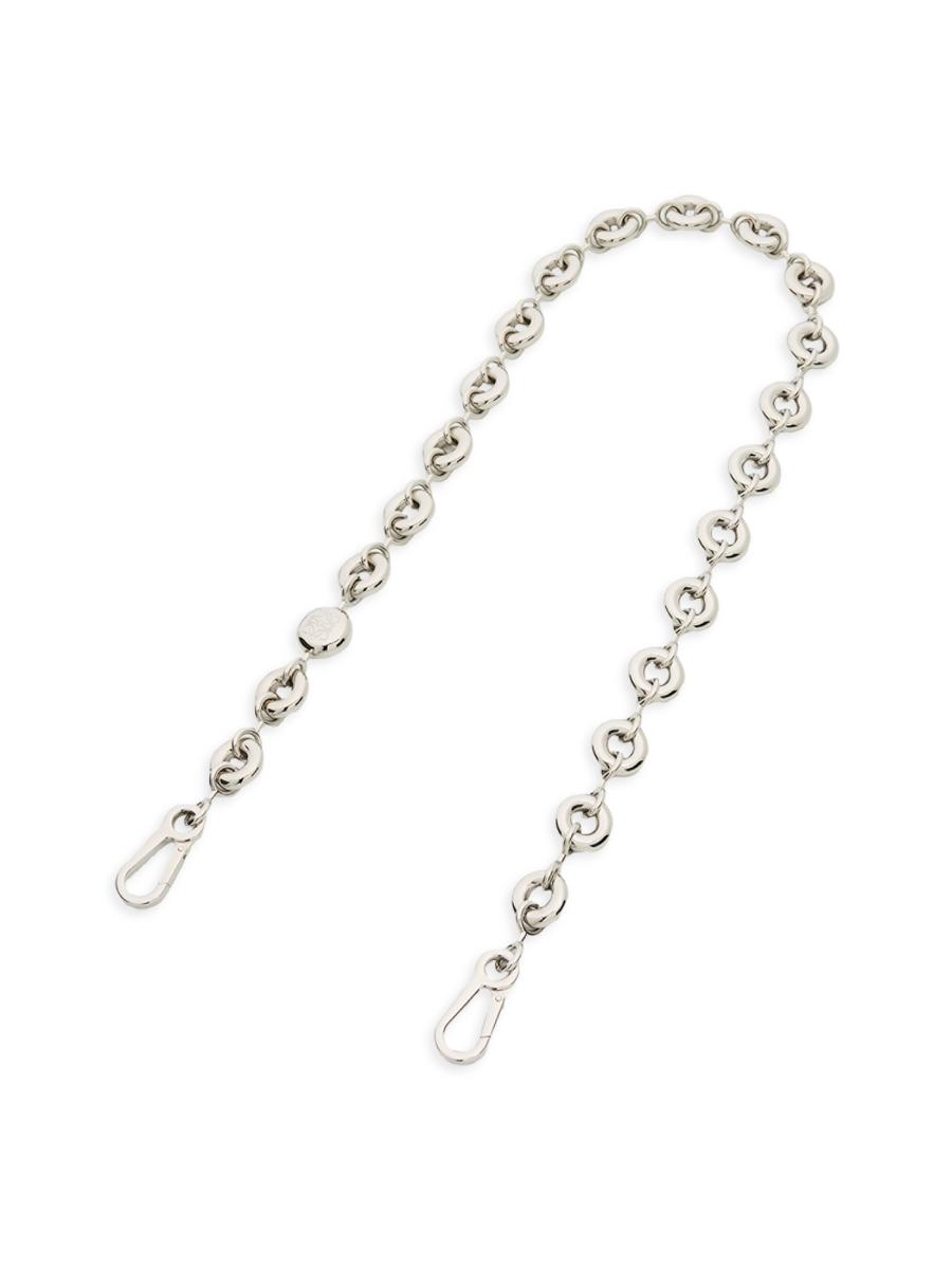 Loewe Women's Donut Chain Stainless Steel Shoulder Strap In Silver