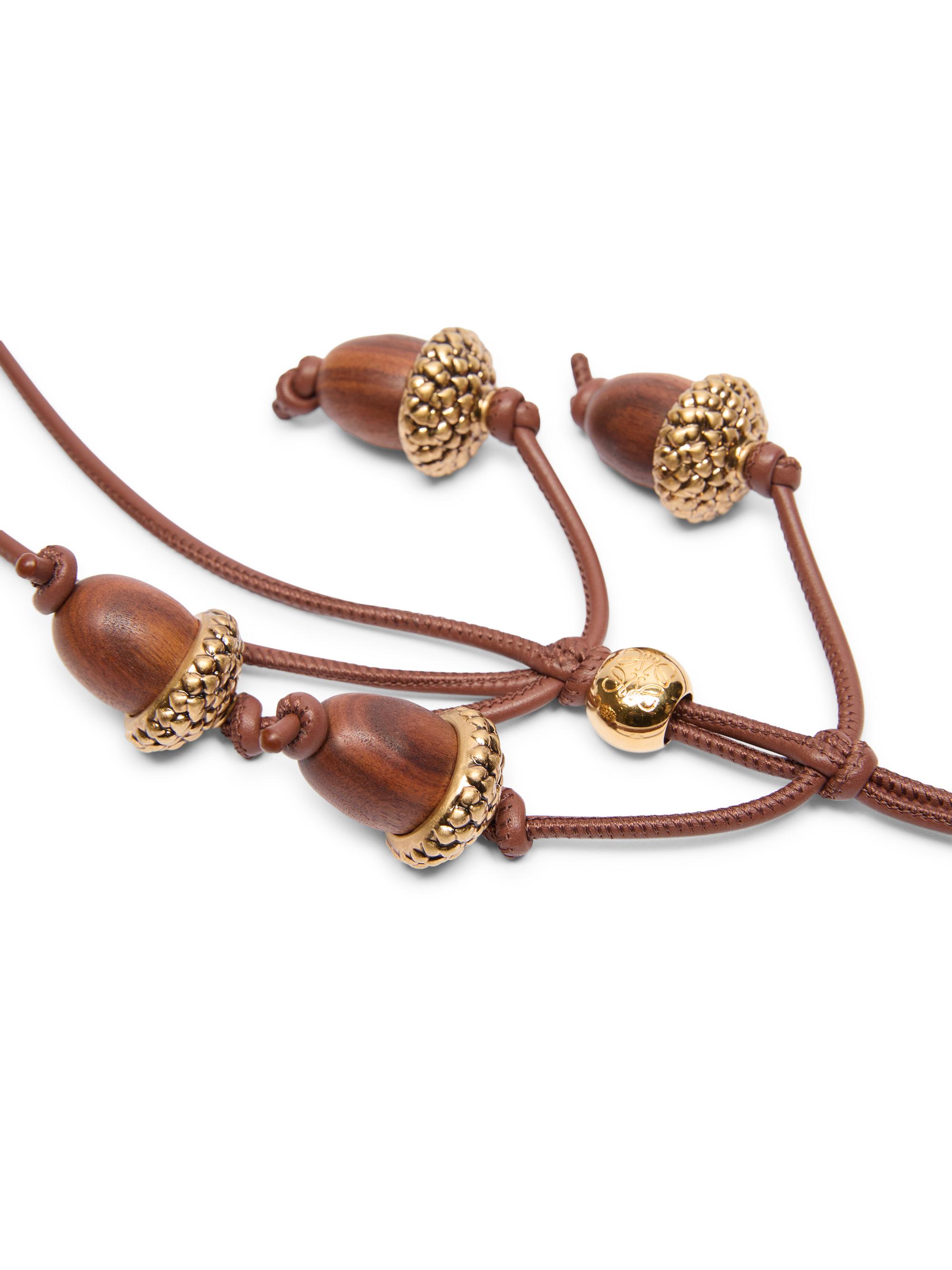 LOEWE Wooden Acorn Charm | Saks Fifth Avenue