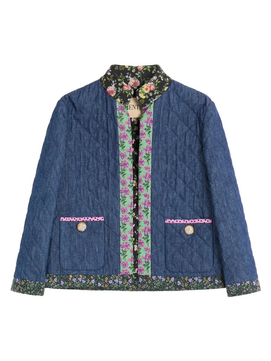 Valentino Garavani Chambray Denim Jacket | Saks Fifth Avenue