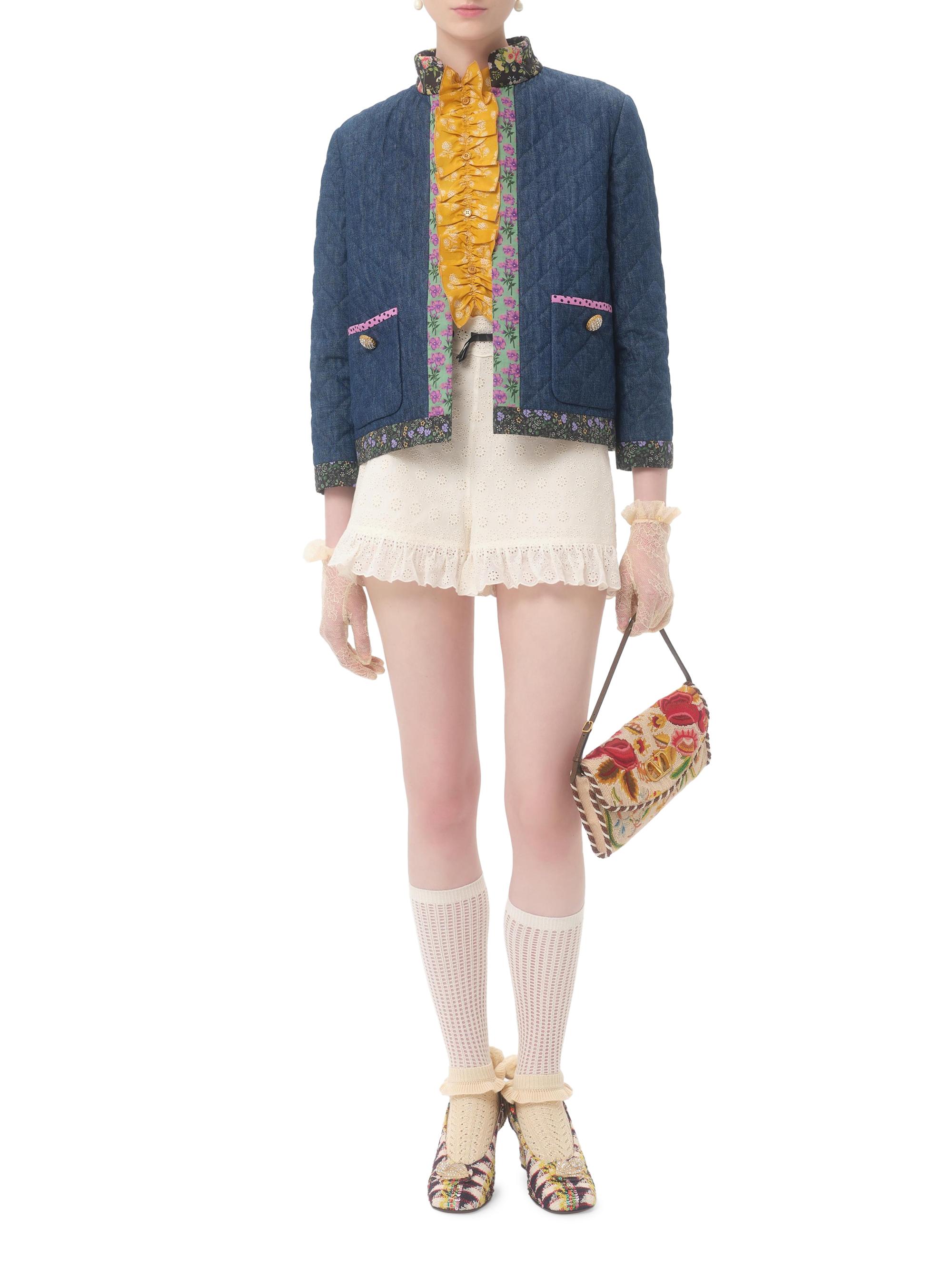 Valentino Garavani Chambray Denim Jacket | Saks Fifth Avenue