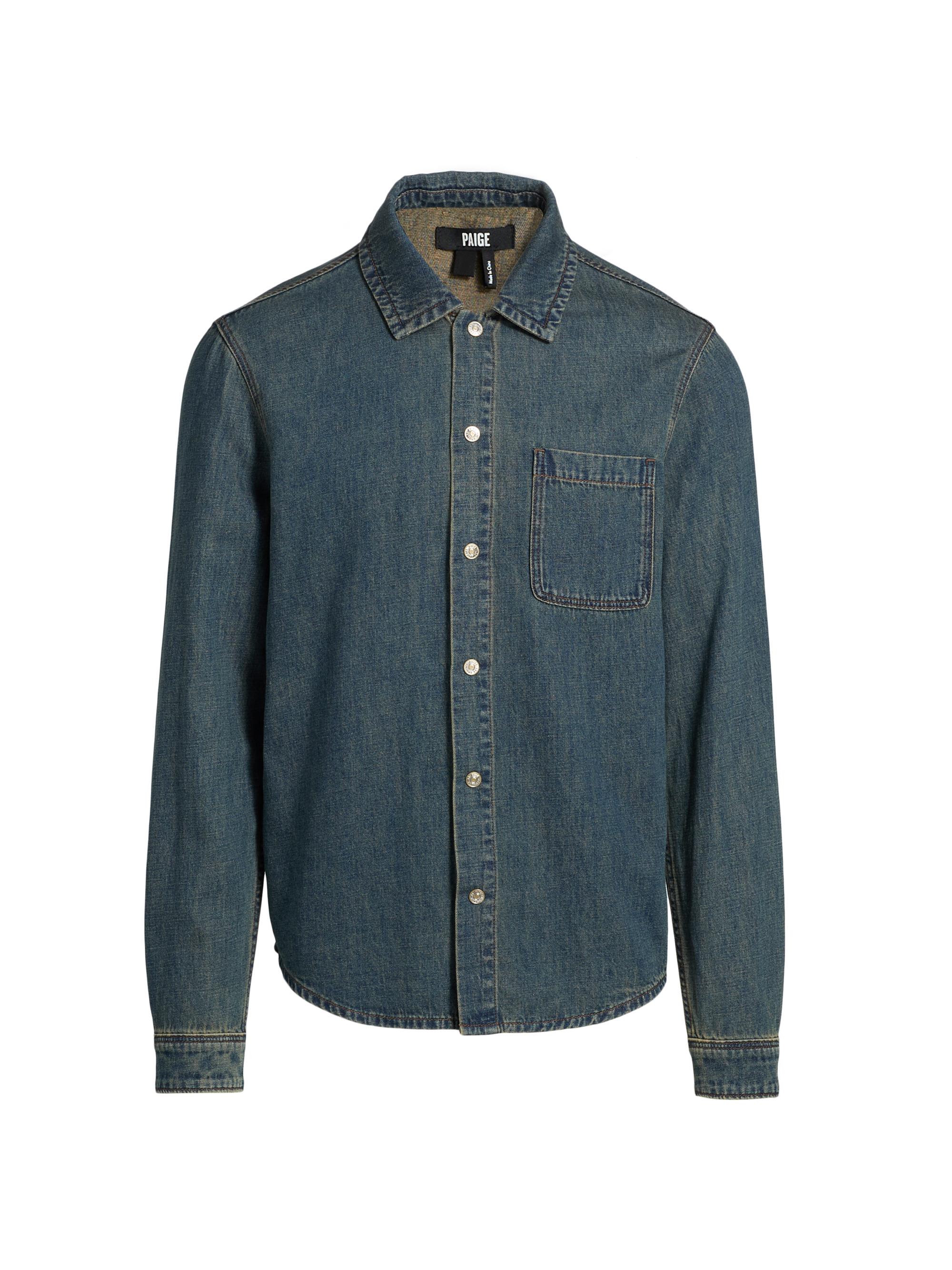 Paige Men's Darindo Denim Shirt - Abaron