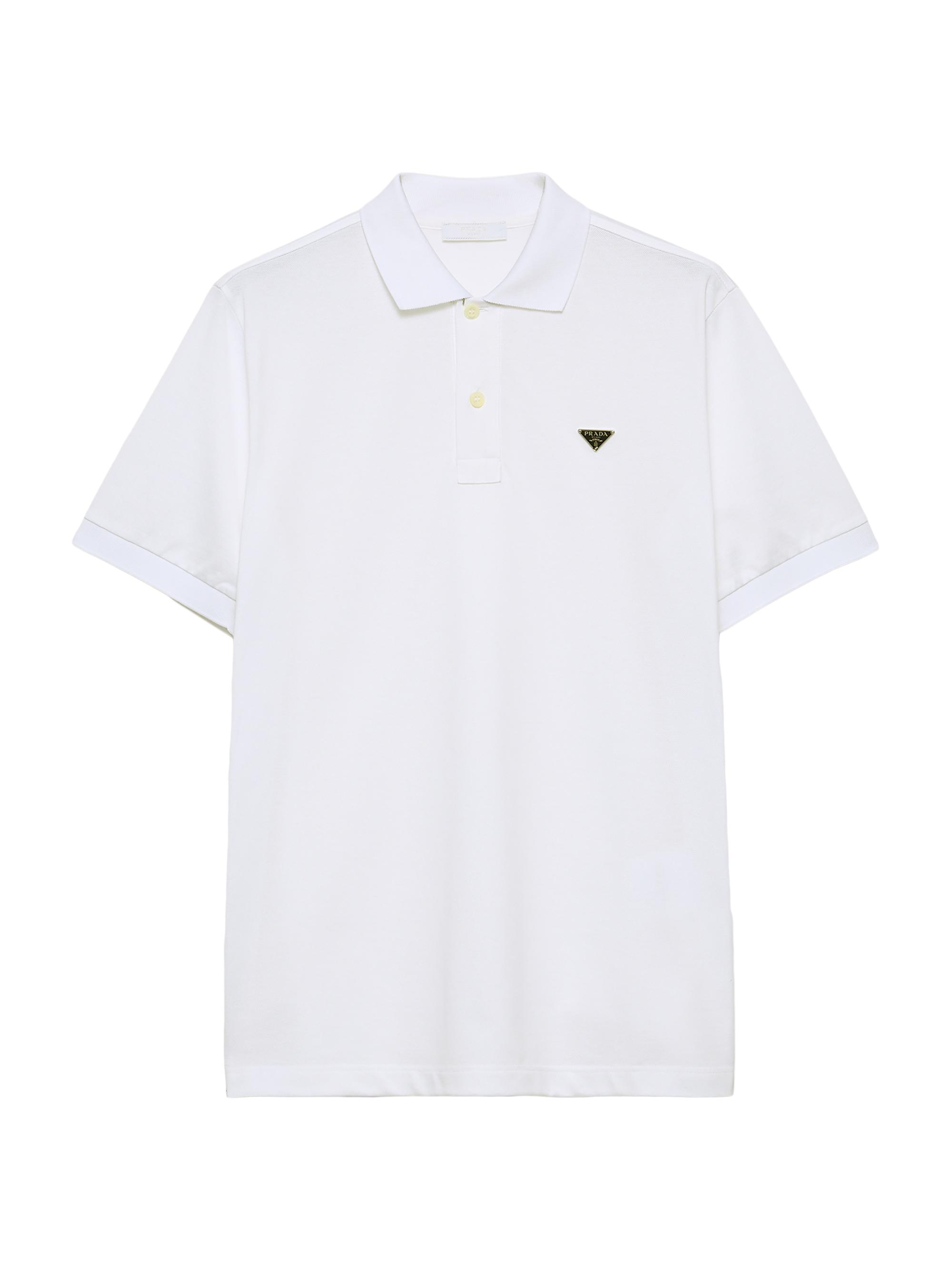 Prada Piqué Polo Shirt | Saks Fifth Avenue