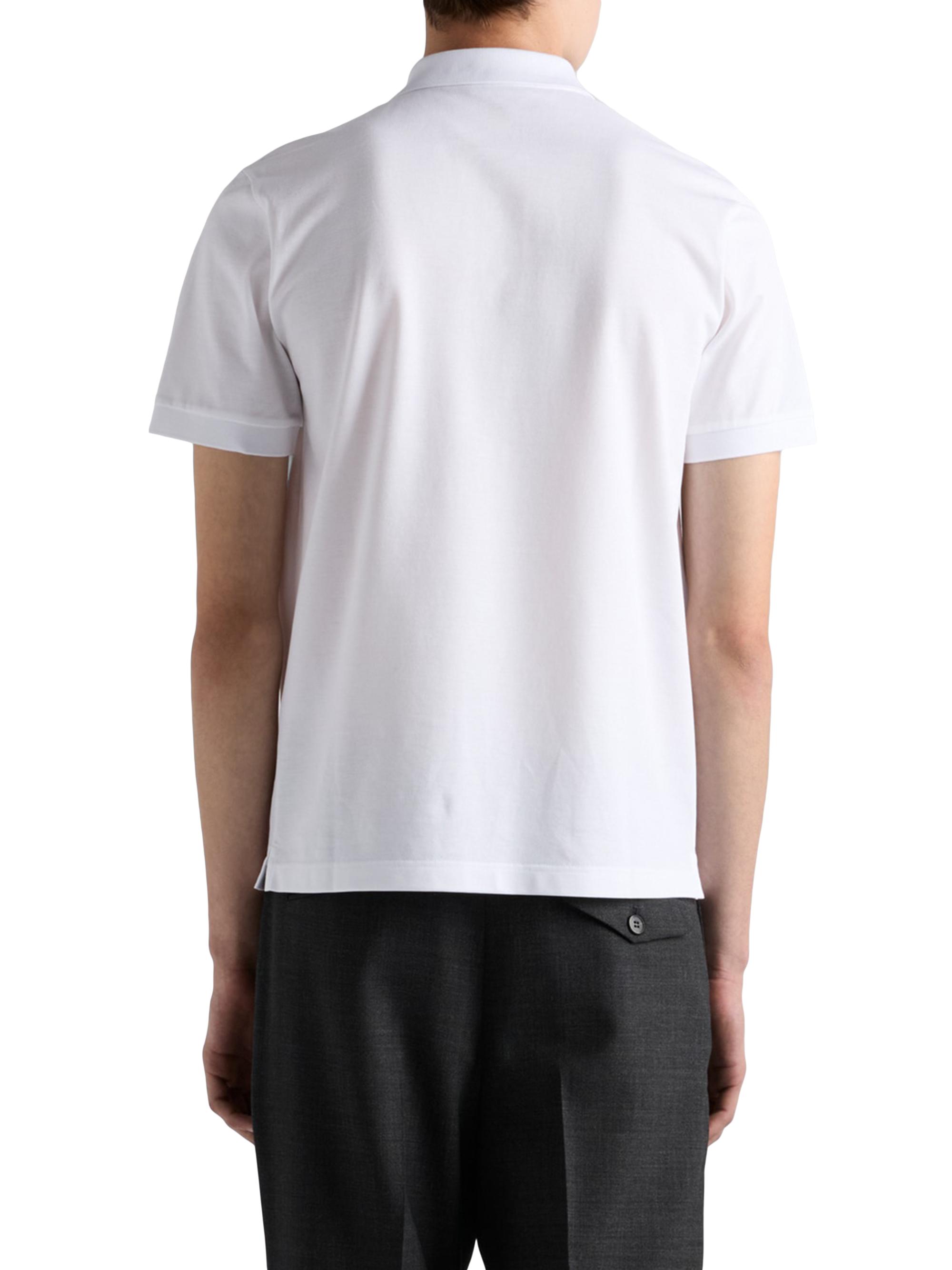 Prada Piqué Polo Shirt | Saks Fifth Avenue