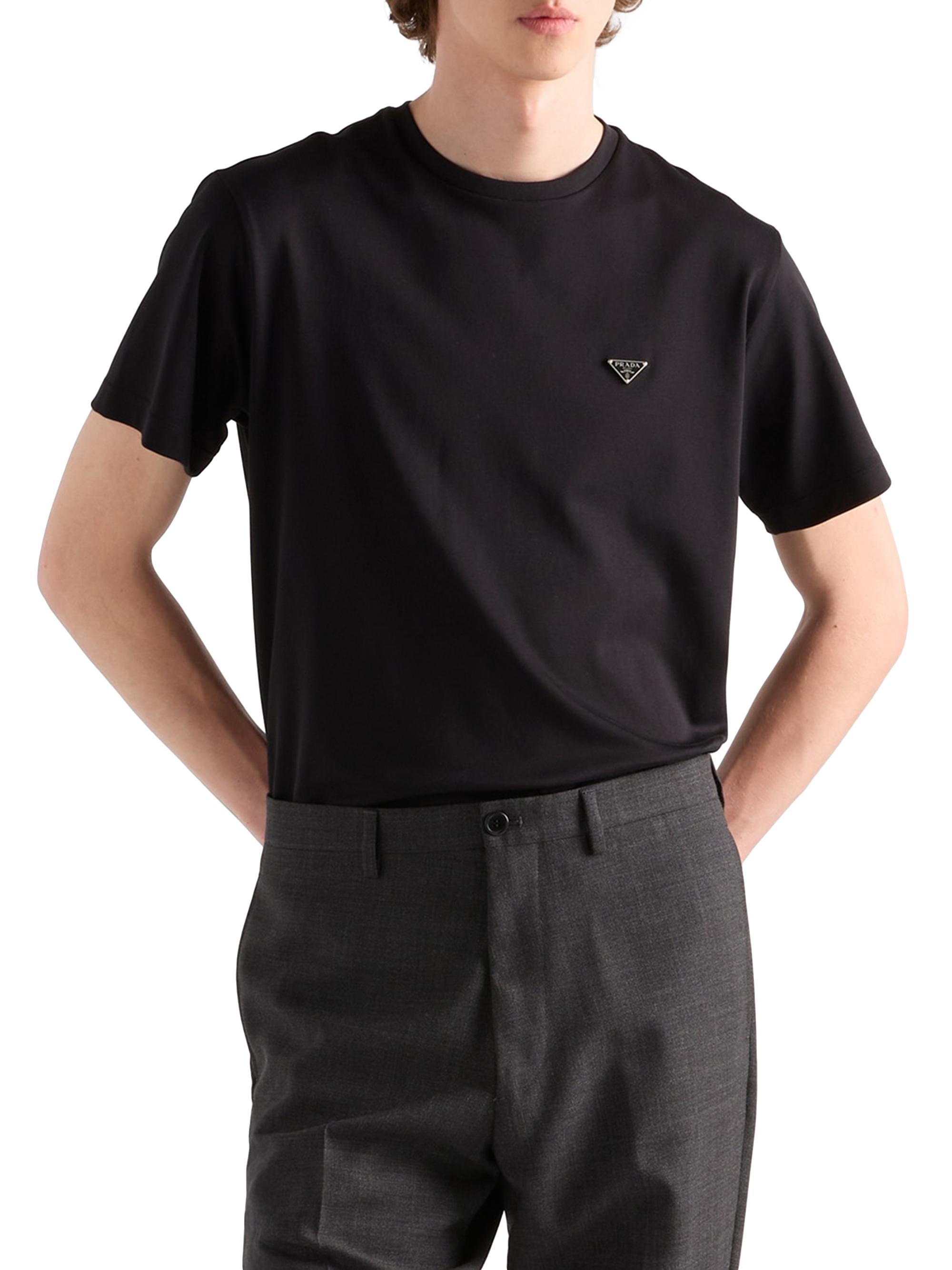 Prada Cotton T-Shirt | Saks Fifth Avenue