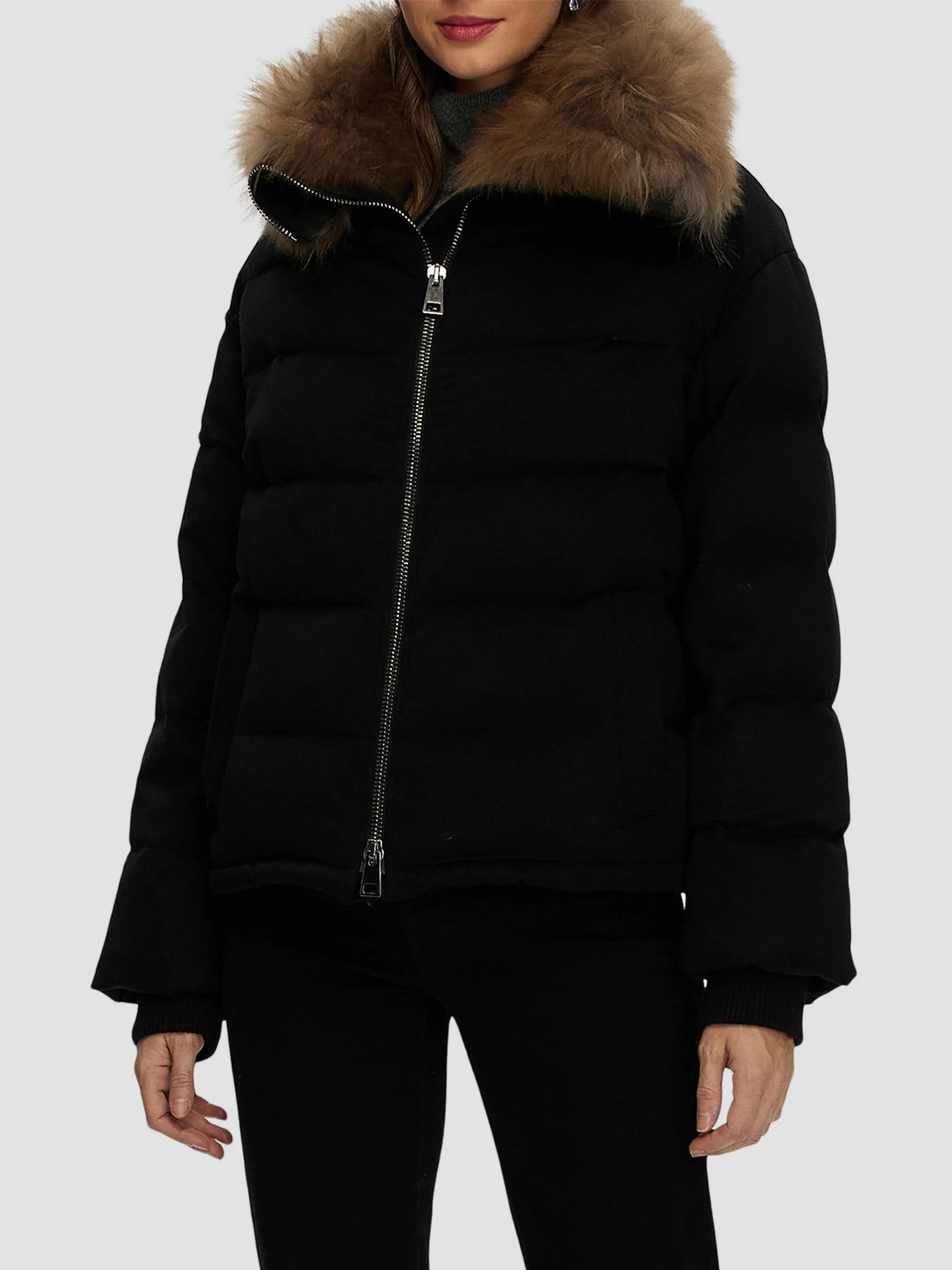 Gorski Loro Piana Cashmere Down Jacket with Select Cashmere Goat