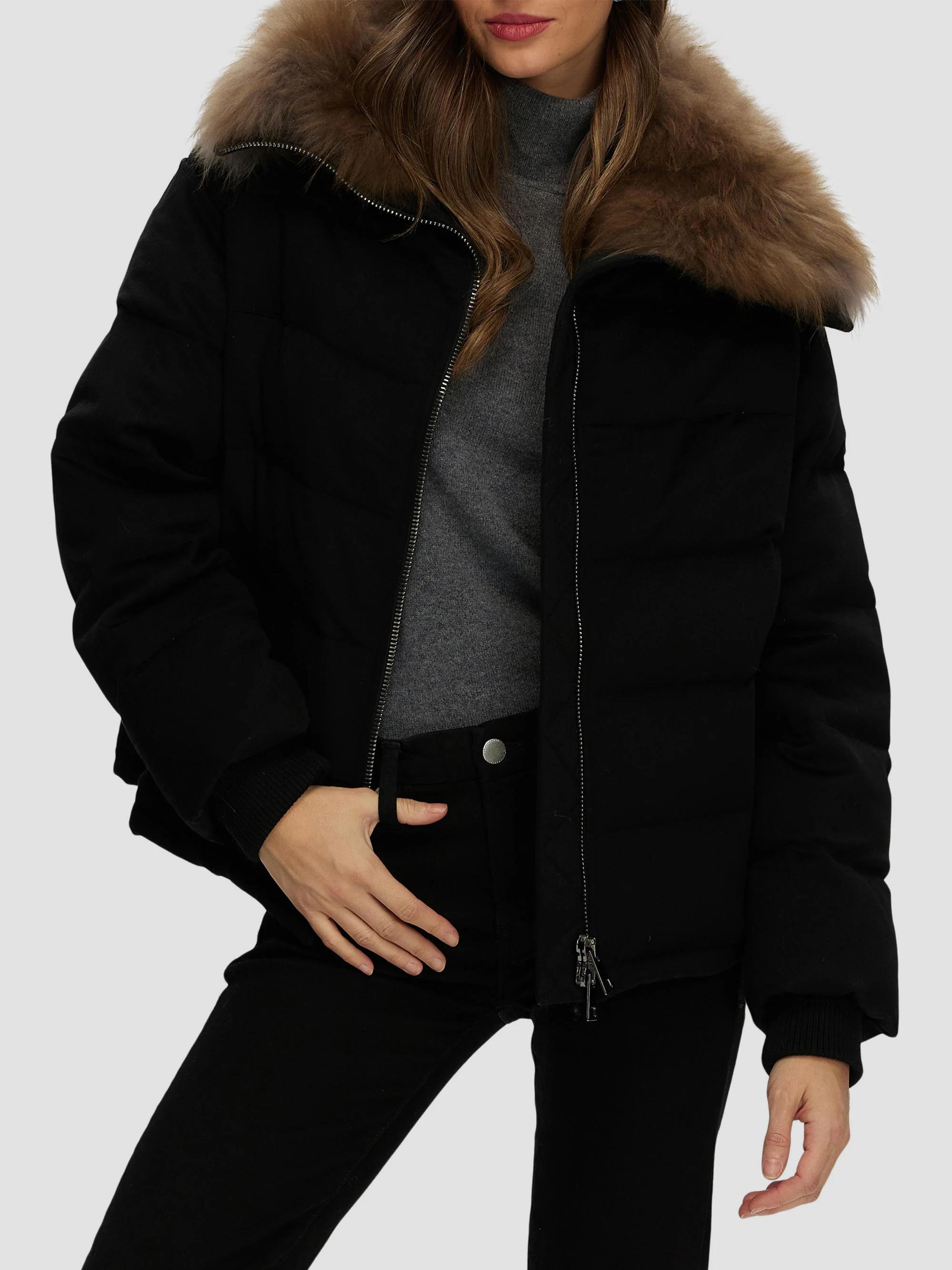 Gorski Loro Piana Cashmere Down Jacket with Select Cashmere Goat