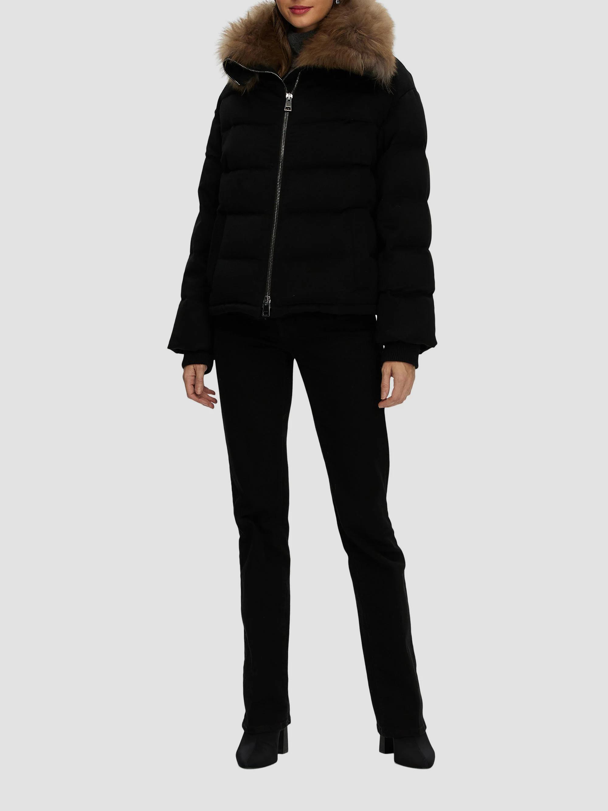 Gorski Loro Piana Cashmere Down Jacket with Select Cashmere Goat