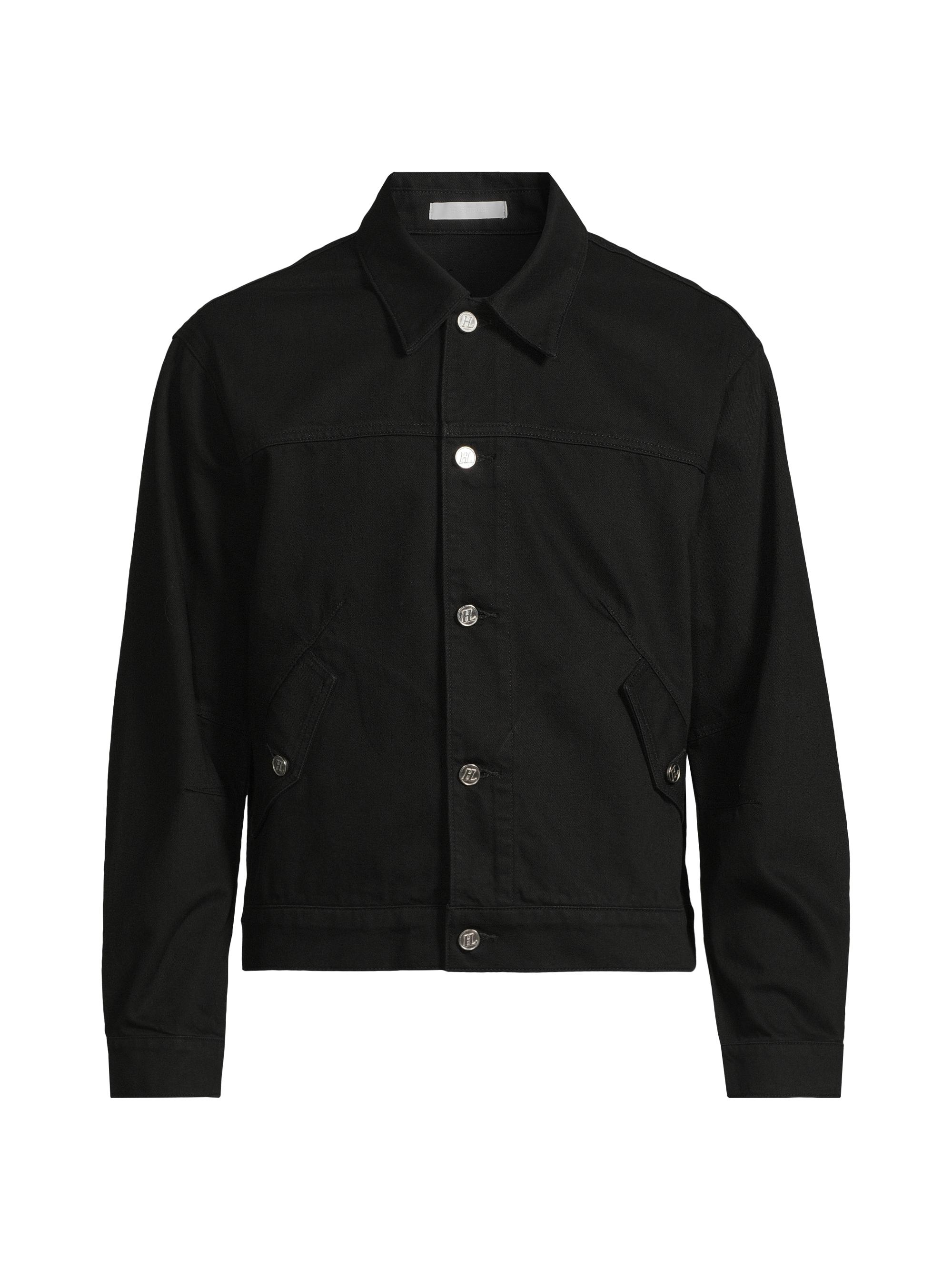 Helmut Lang Men's Apex Cotton Trucker Jacket - Rinsed Black