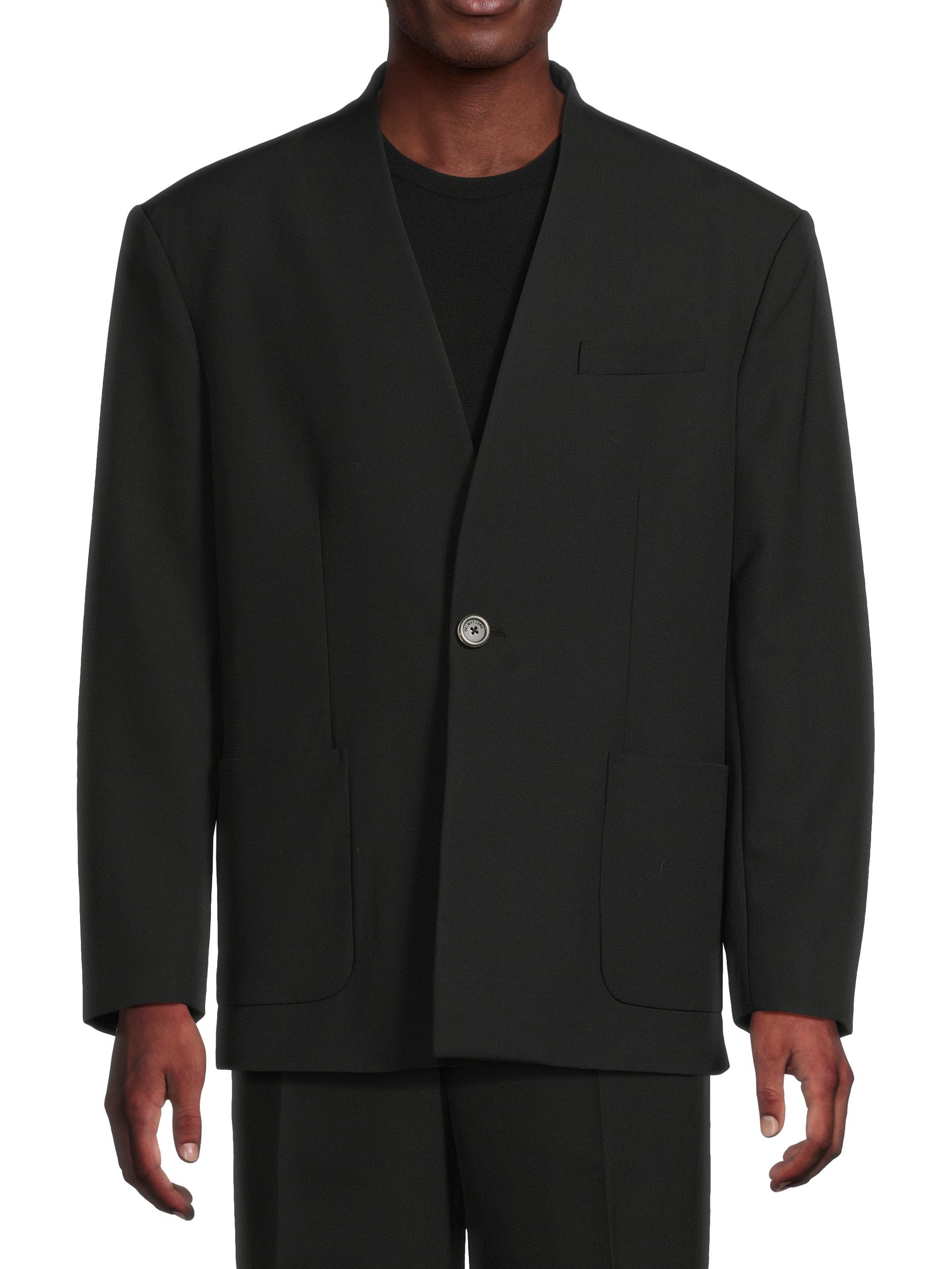 Helmut Lang Shawl Driver Wool Blazer | Saks Fifth Avenue