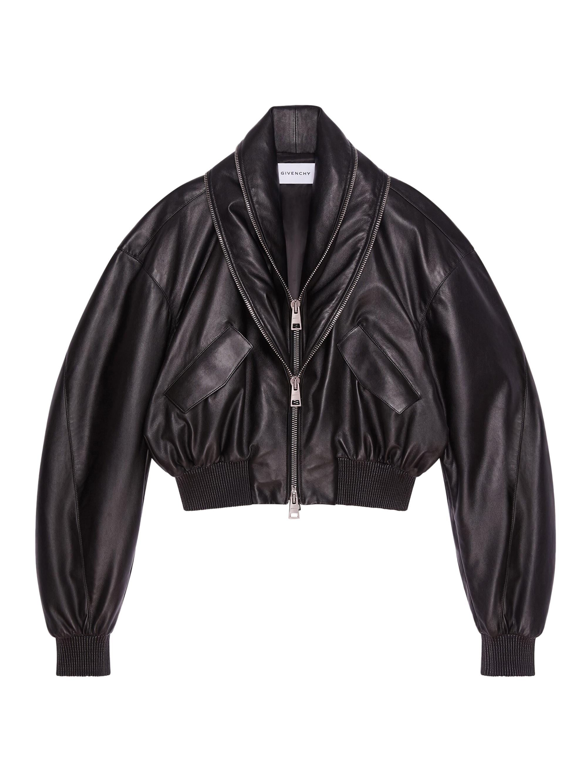 Simone Rocha Embellished Satin Cropped Bomber Jacket | Saks Fifth
