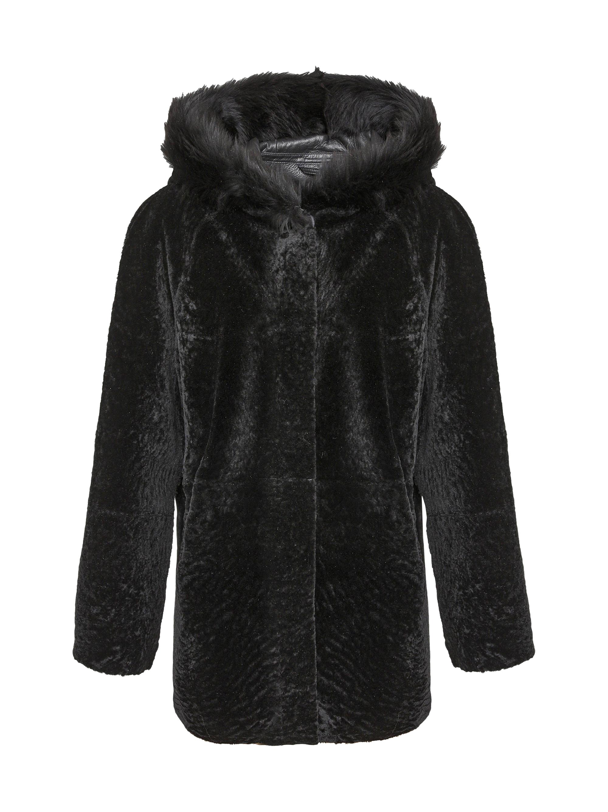 Donna Karan New York Hooded Faux Fur Coat | Saks Fifth Avenue