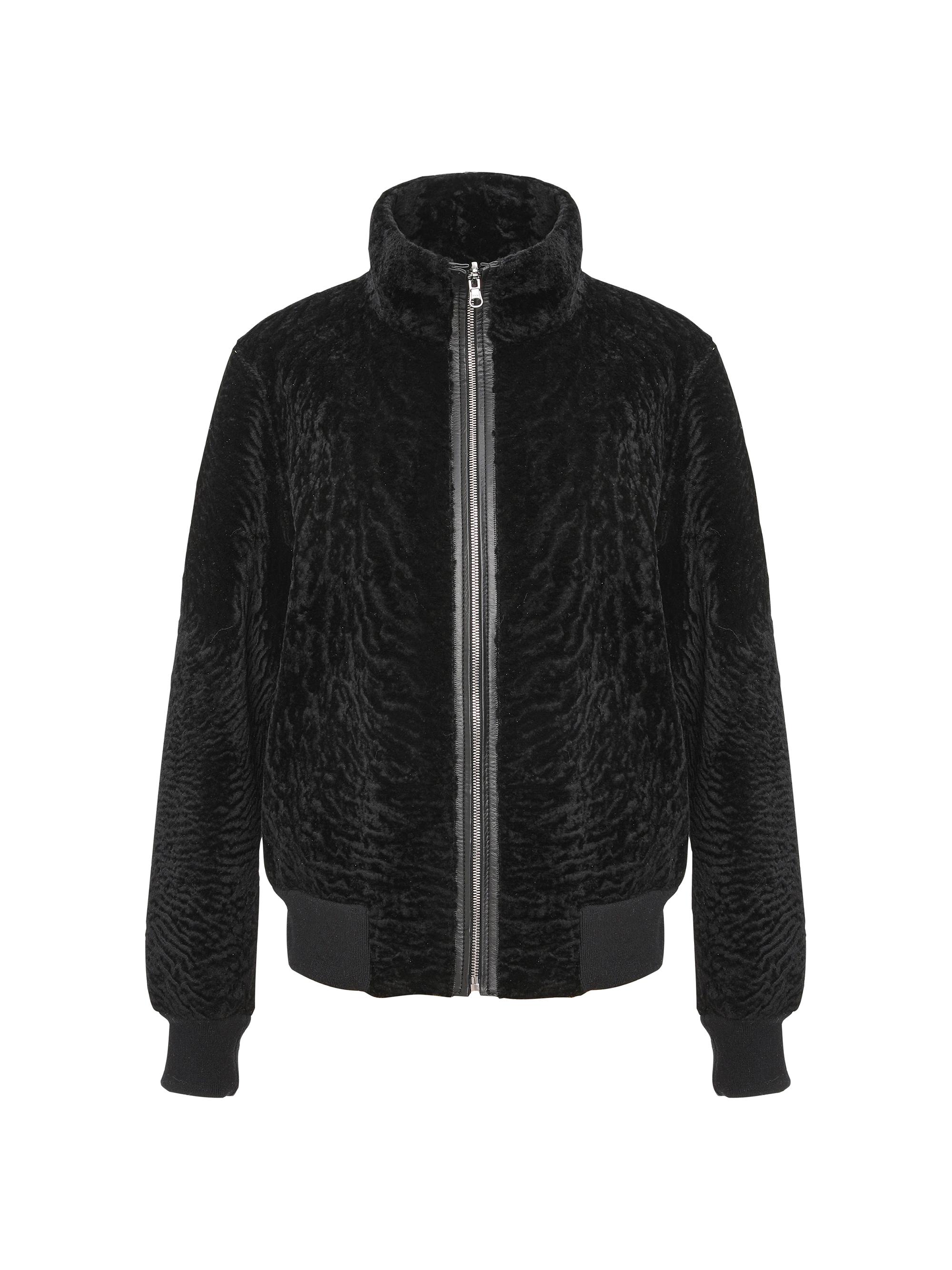 Sacai Faux Shearling Padded Blouson Jacket | Saks Fifth Avenue