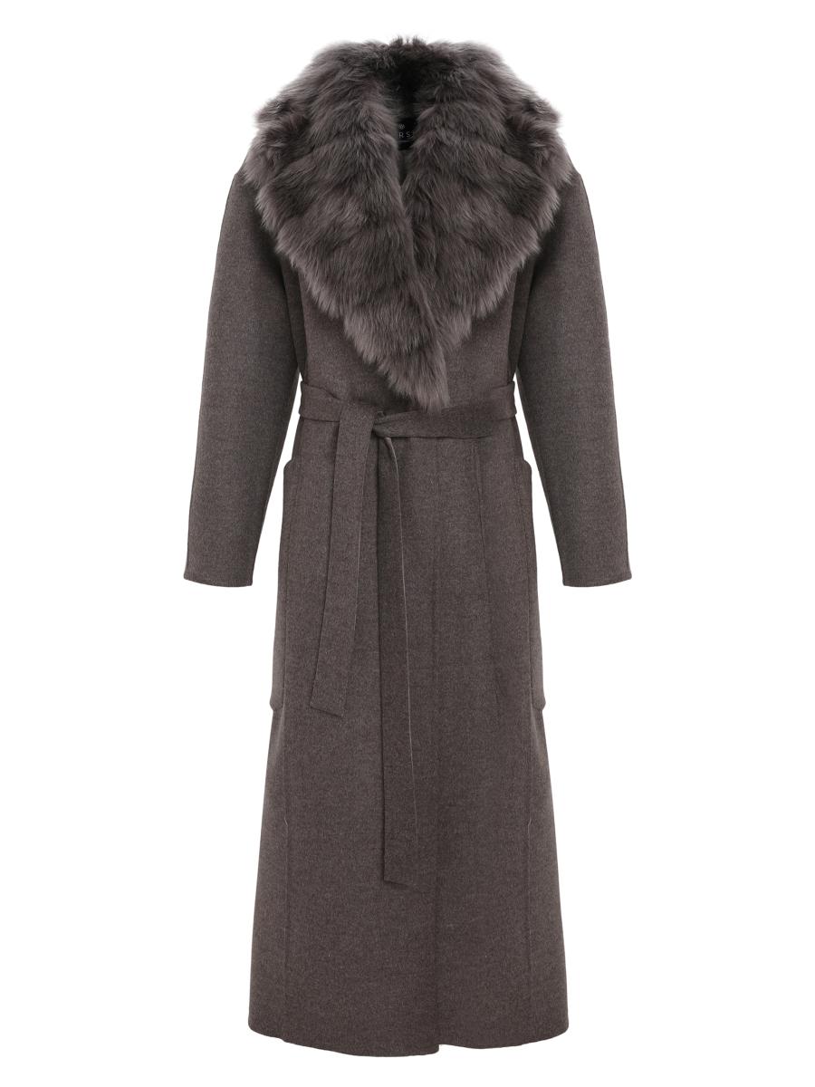 Gorski Double Face Loro Piana Wool and Cashmere Coat with