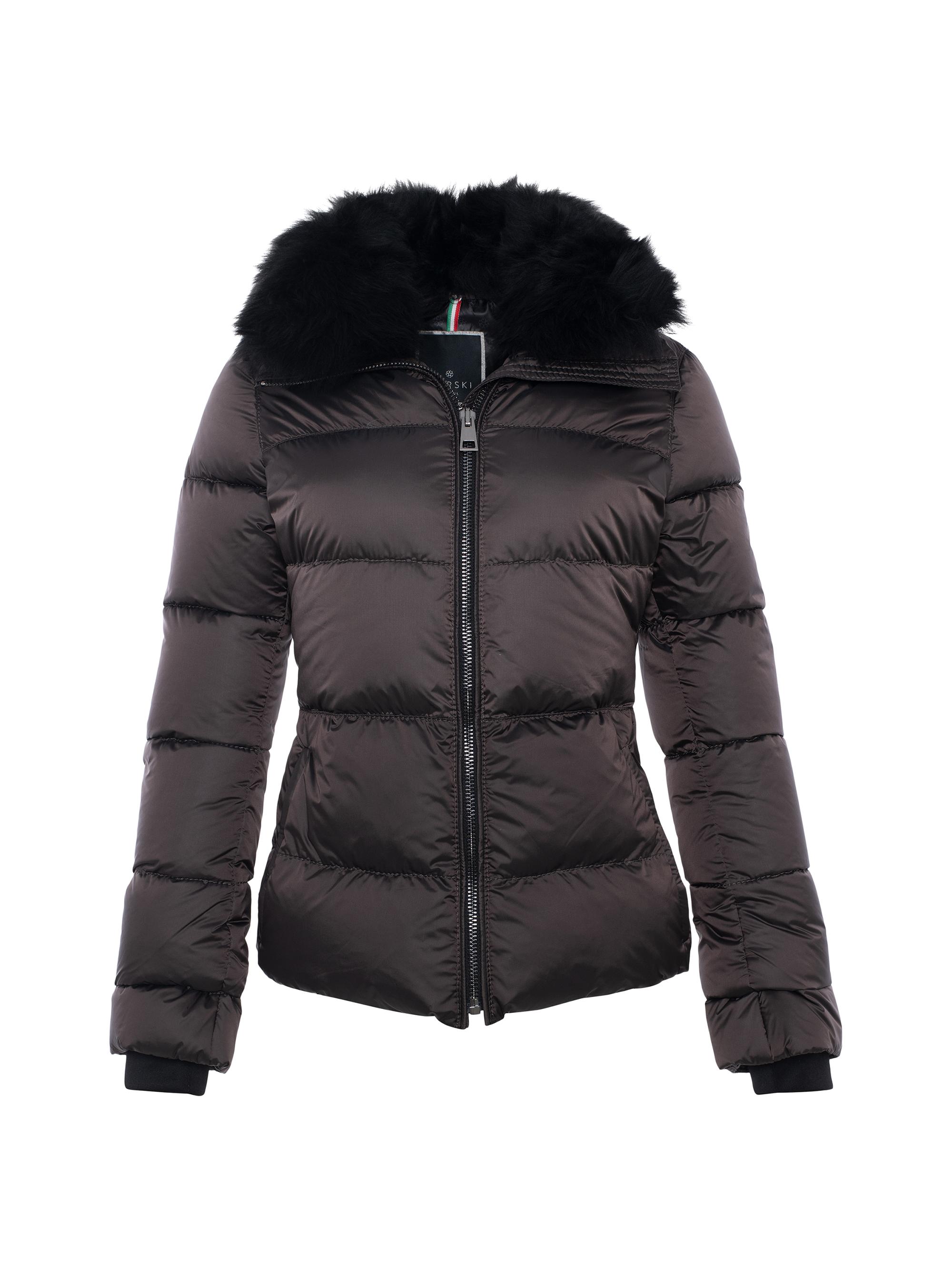 Gorski Women's Apres Ski Jacket - Brown