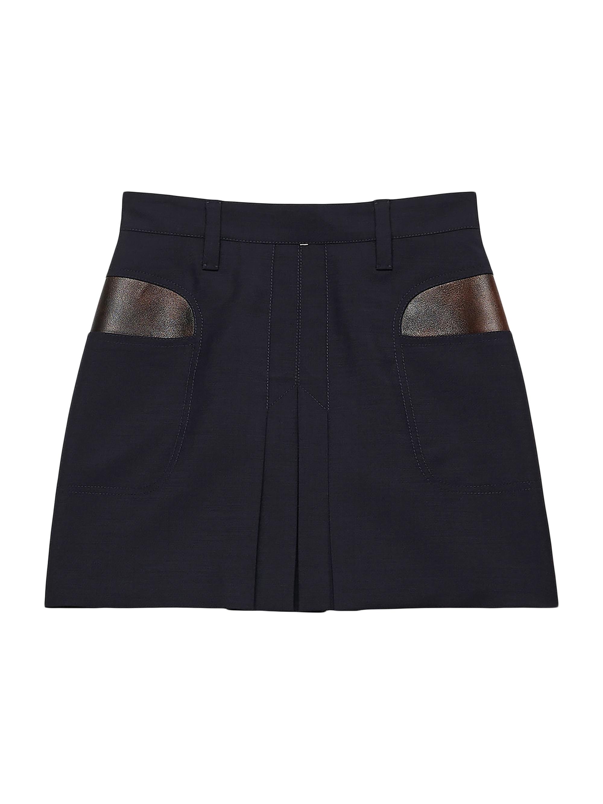 Prada Pleated Re-Nylon Miniskirt | Saks Fifth Avenue