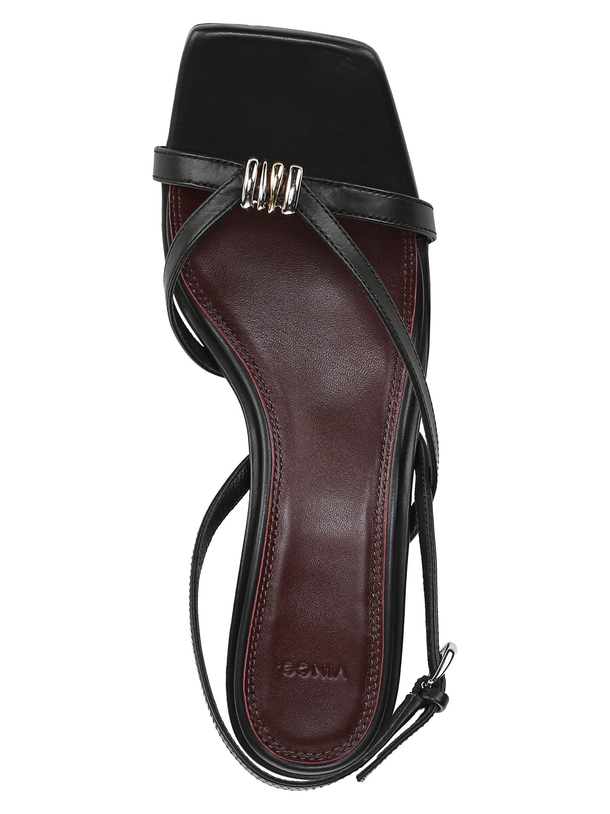 ISABEL CANOVAS フランスヴィンテージ　刺繍レザー手袋&ベルトセット Vince Tali 45MM Leather Slingback Sandals | Saks Fifth Avenue