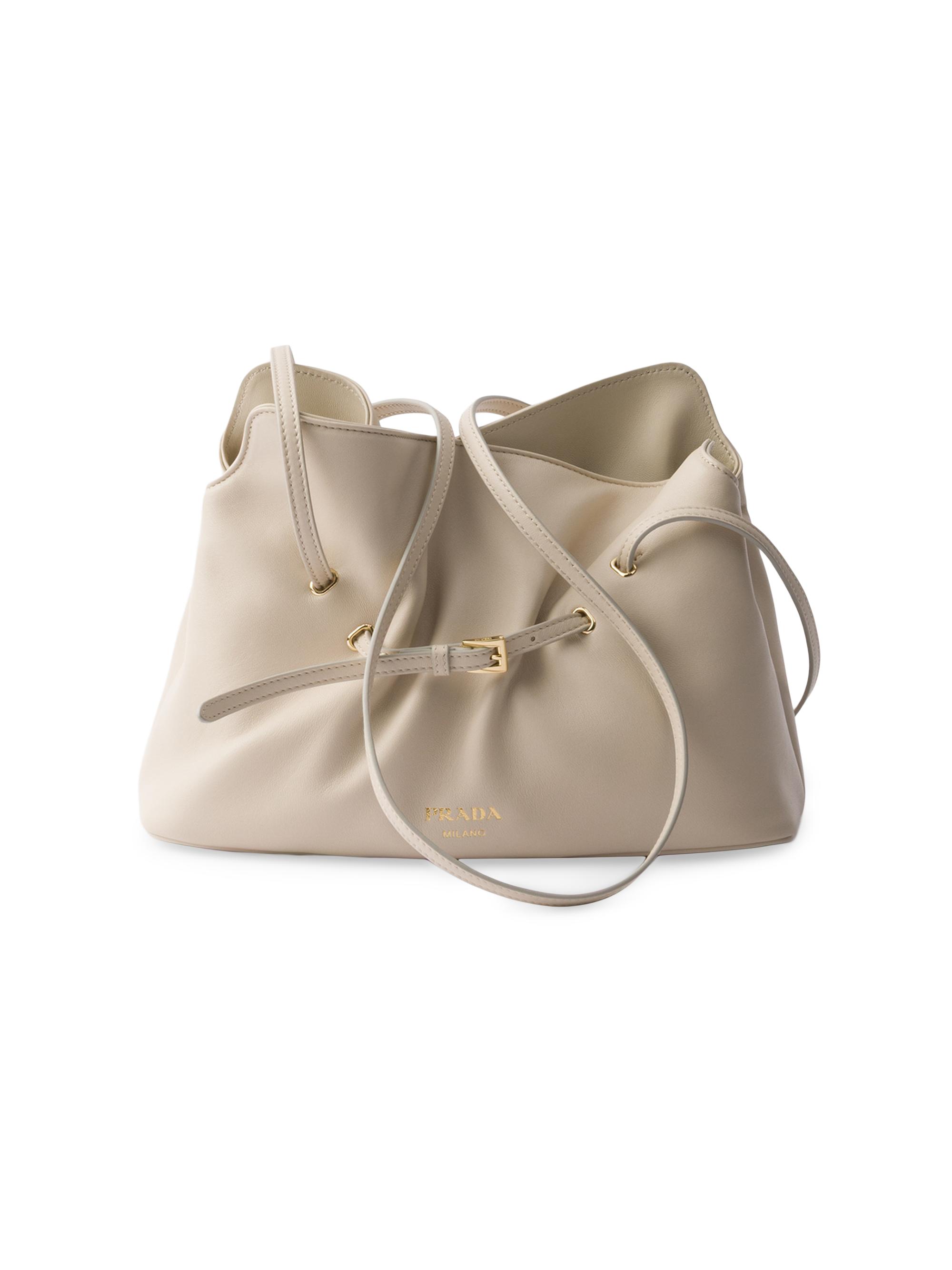 Prada Small Dada Nappa Leather Shoulder Bag | Saks Fifth Avenue