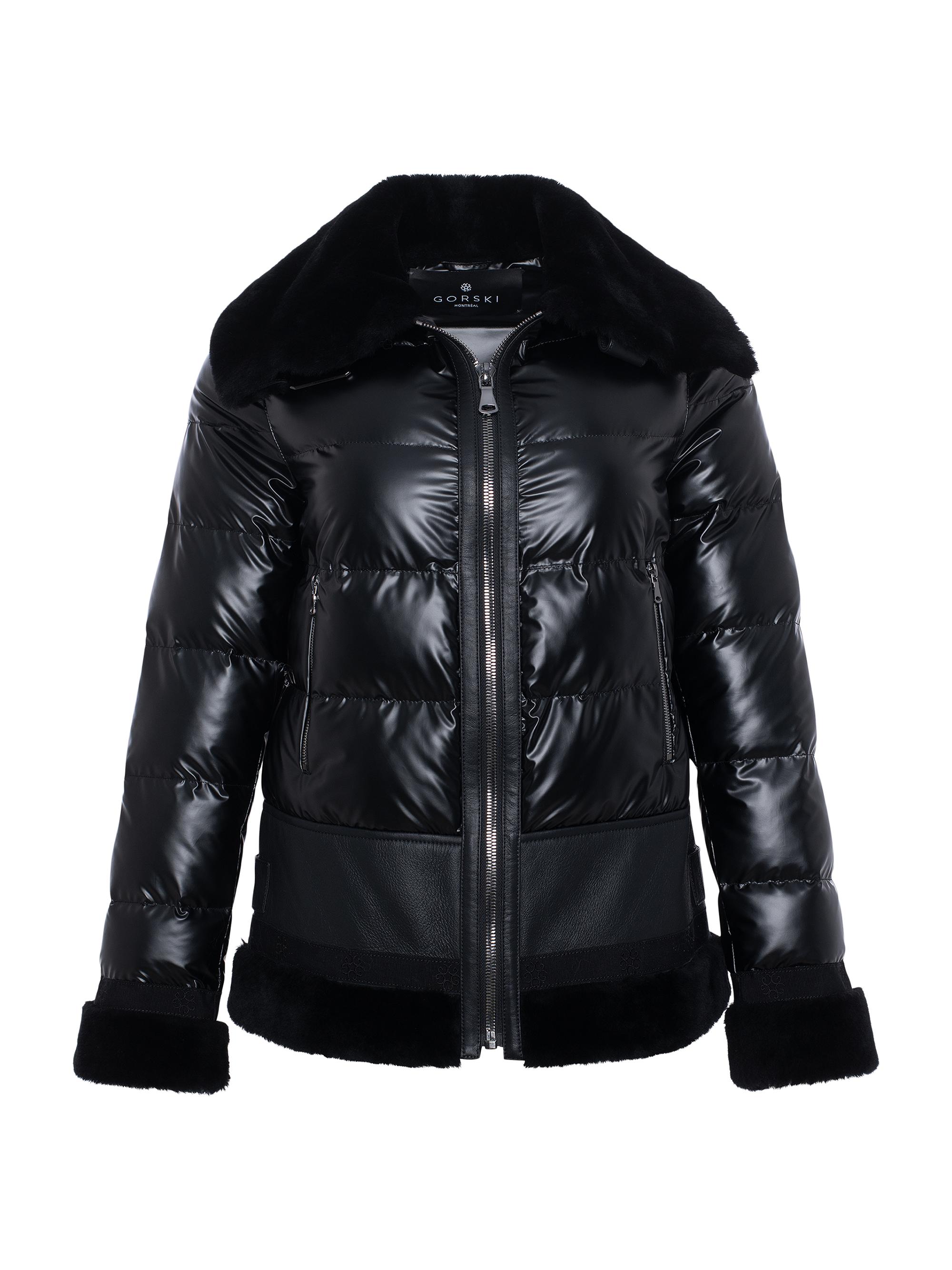 sacai Faux Shearling Padded Blouson Jacket | Saks Fifth Avenue
