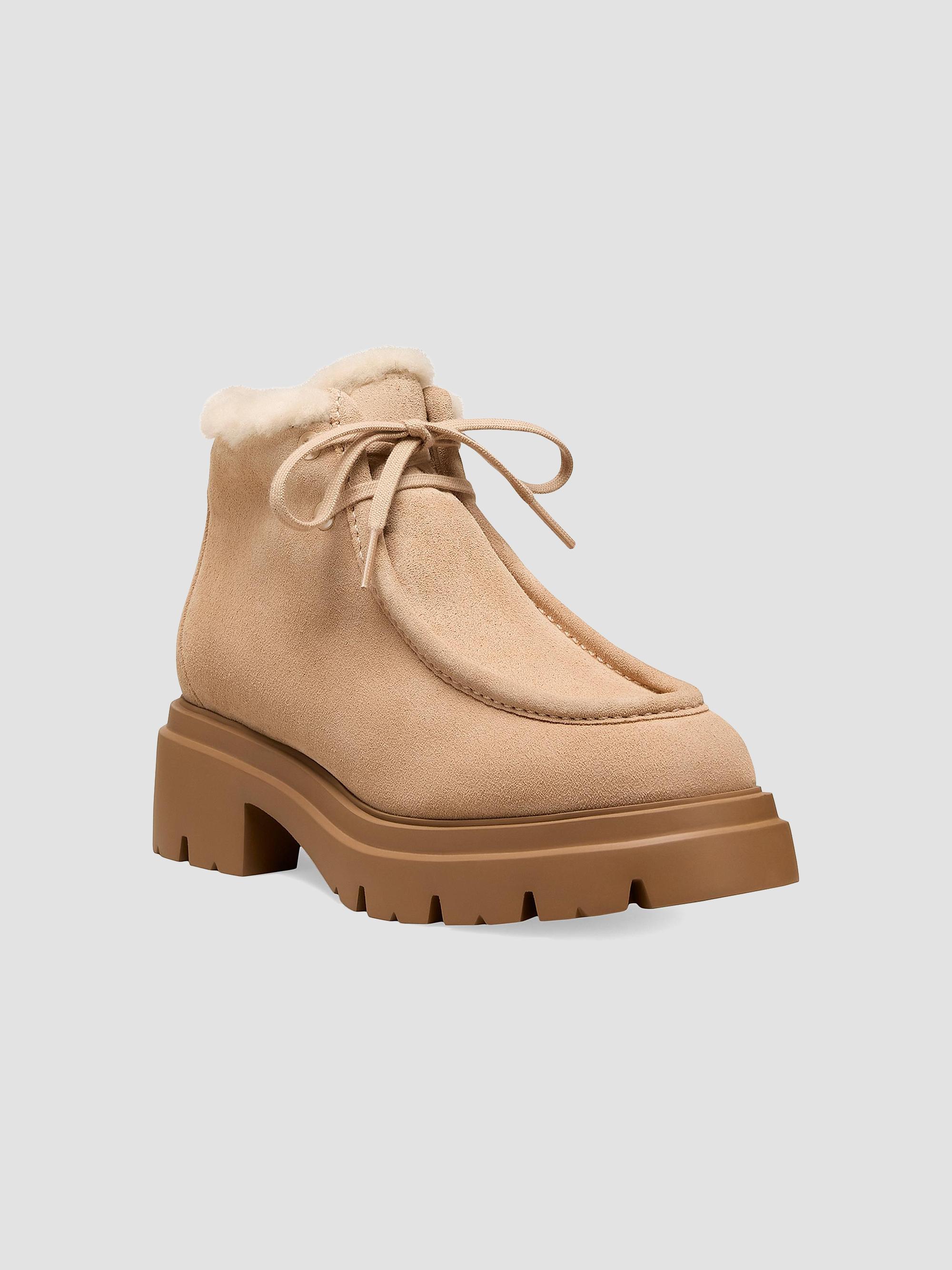 Stuart Weitzman Hudson Shearling Chukka Boots | Saks Fifth  display picture 1
