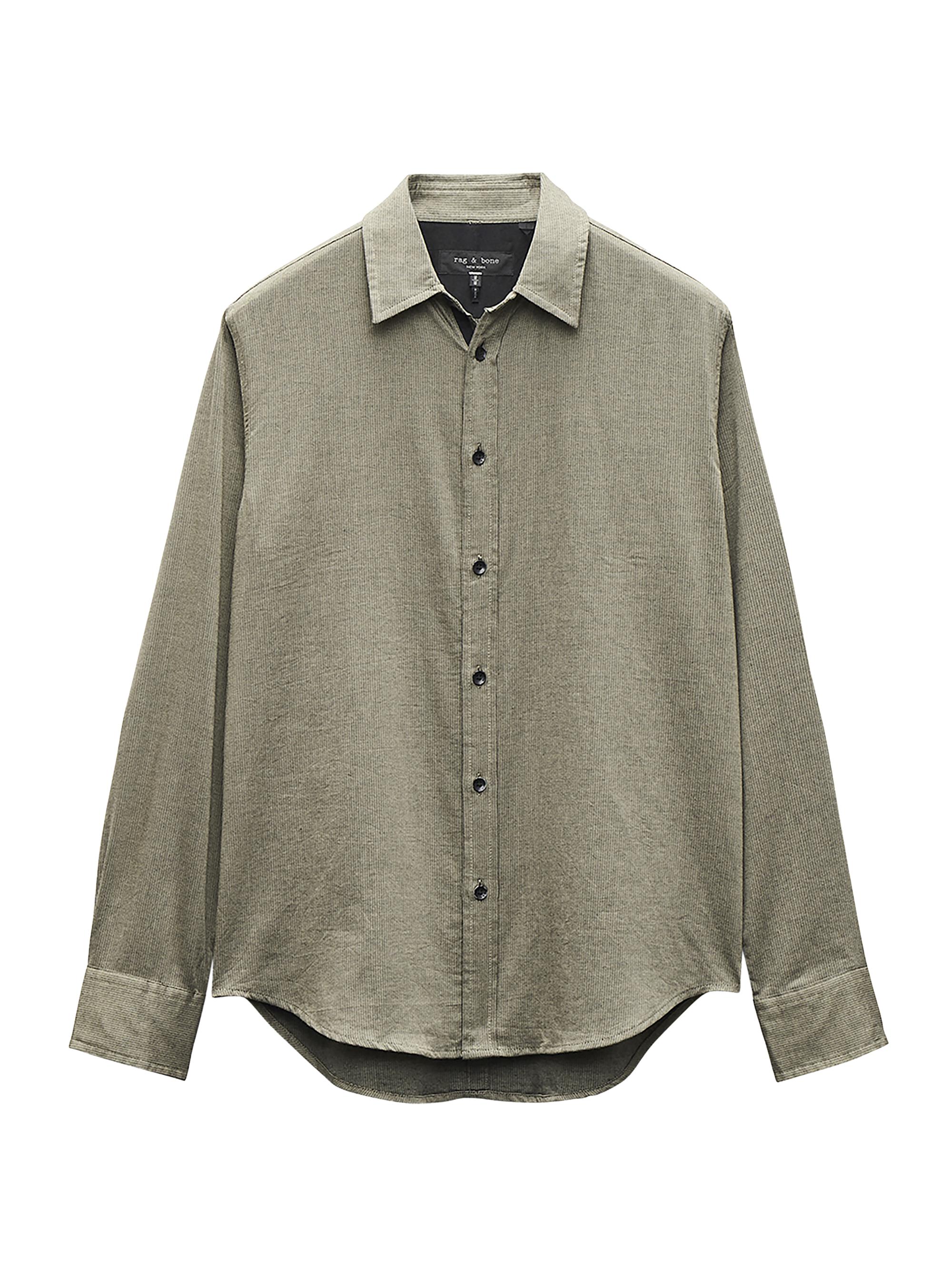 rag & bone Men's Tomlin Stretch Dobby Shirt - Sage