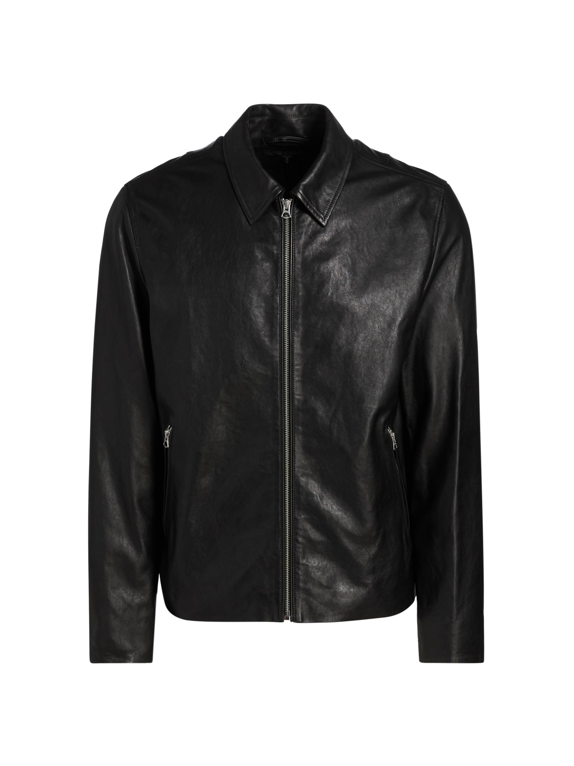 Saks Fifth Avenue COLLECTION Leather Aviator Jacket | Saks
