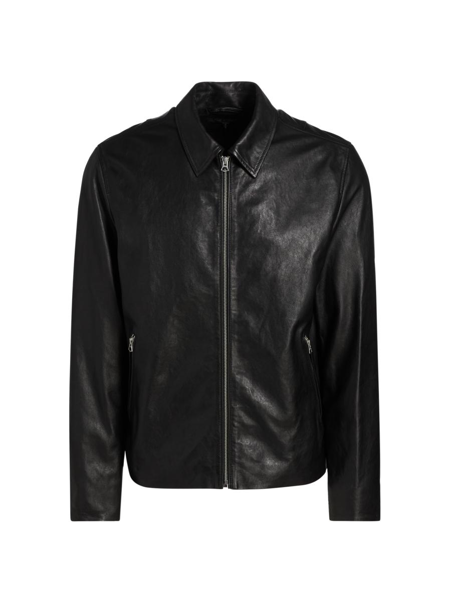 Rag & Bone Men's Melrose Leather Jacket In Black