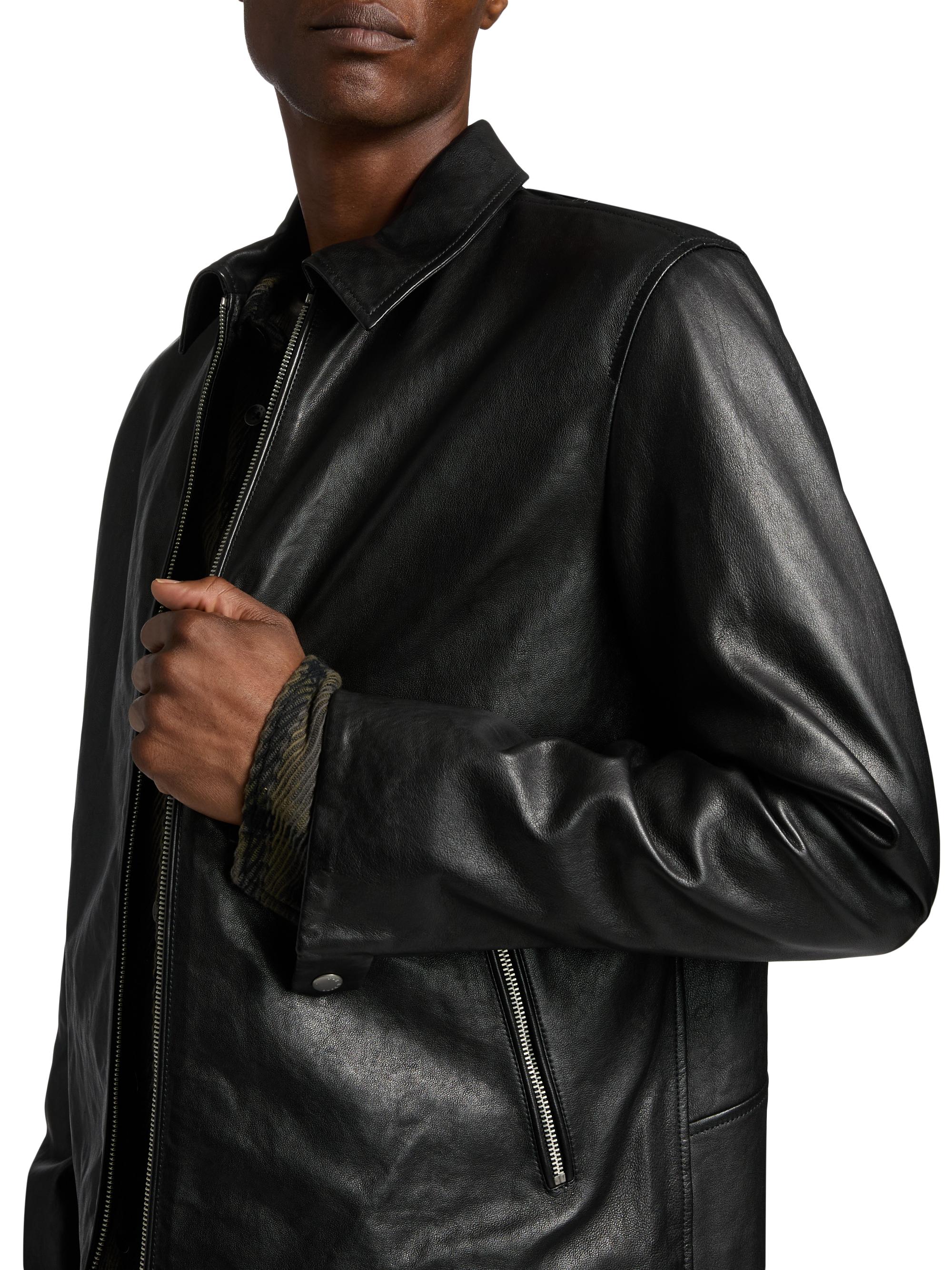 rag & bone Melrose Leather Jacket | Saks Fifth Avenue