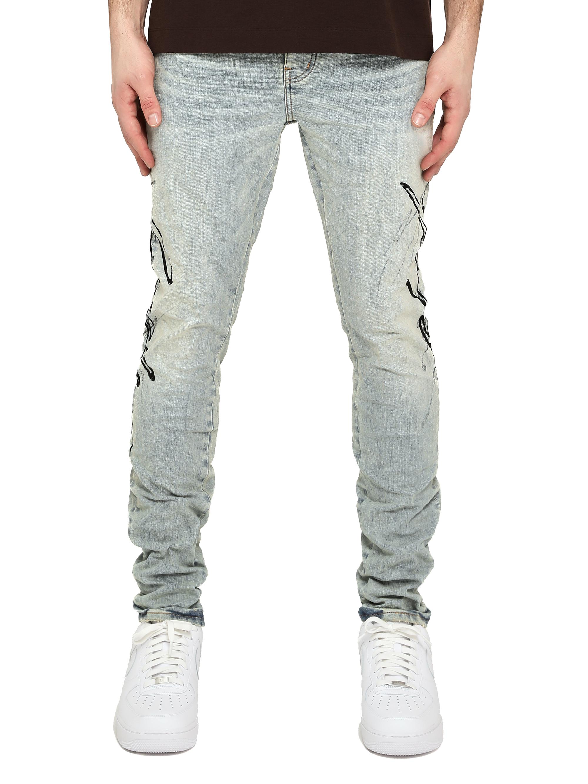 Purple Brand Logo Stretch-Denim Skinny Jeans | Saks Fifth Avenue