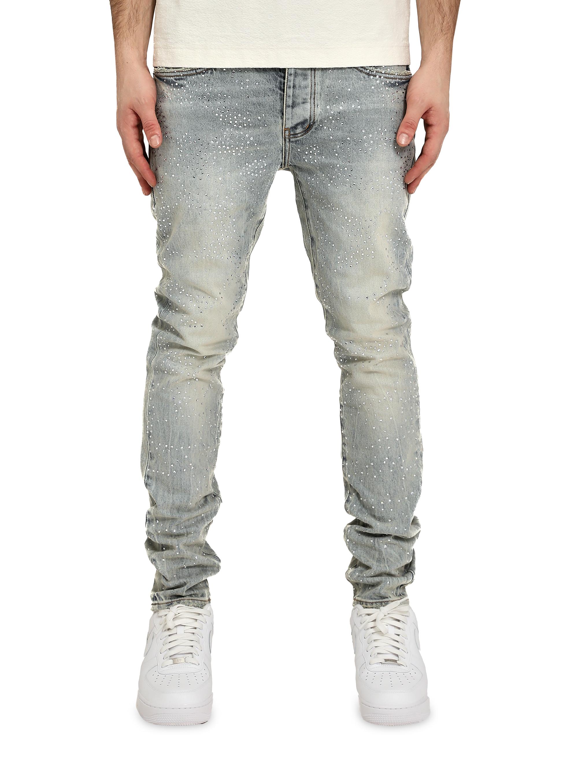 Purple Brand Rough Quartz Stretch Slim Jeans | Saks Fifth Avenue