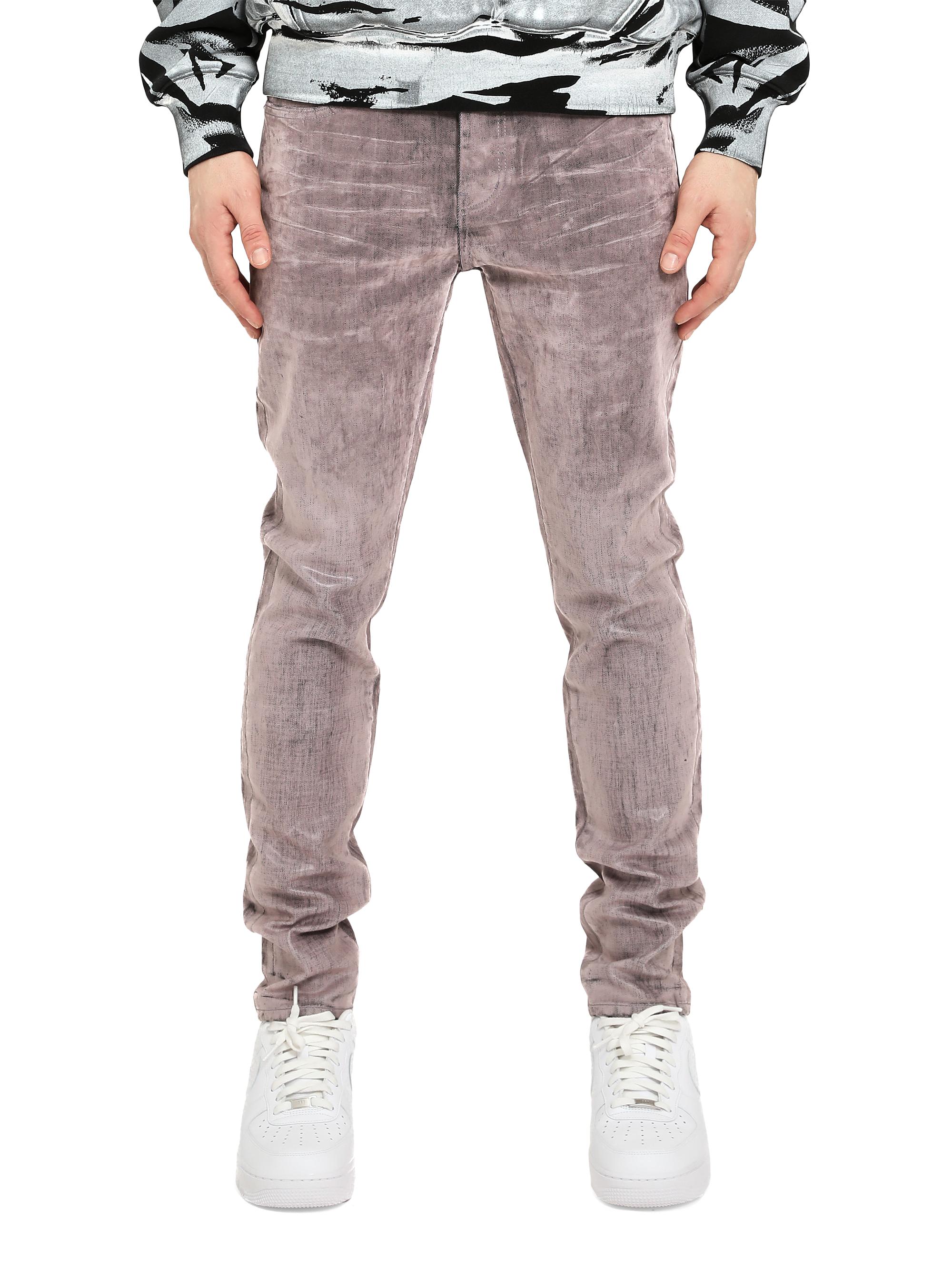 Purple Brand Fracture Paint Splatter Skinny Jeans | Saks Fifth Avenue