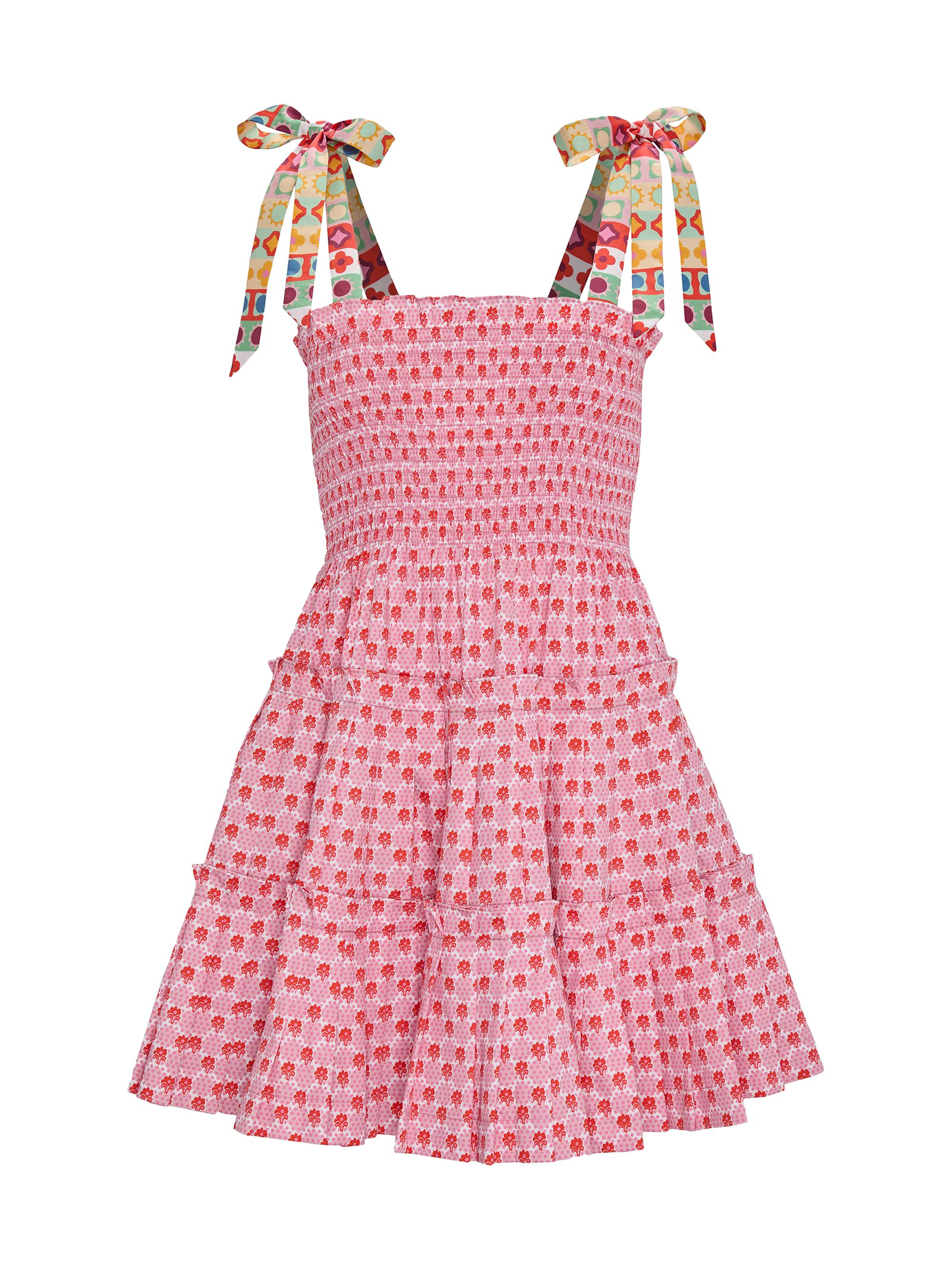 Hill House Home Women's The Ribbon Charlotte Nap Dress - Pink Cala Check