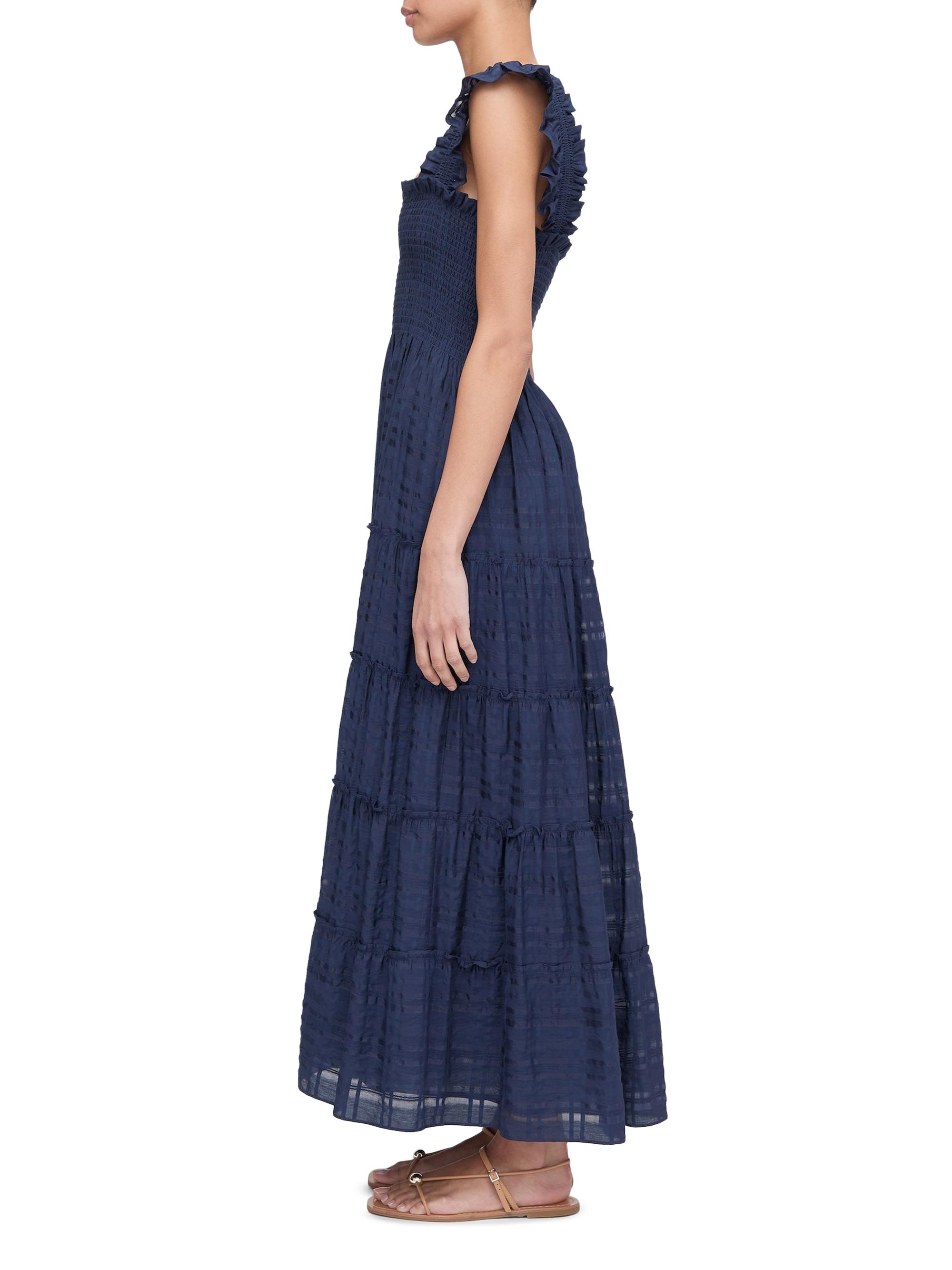 ellie maxi dress in dusk blue ZAPAKASA Women Dusty Blue Chiffon Bridesmaid Dress A-Line Cold Shoulder  Detachable Sleeves Chiffon Maxi Long Wedding Guest Dress