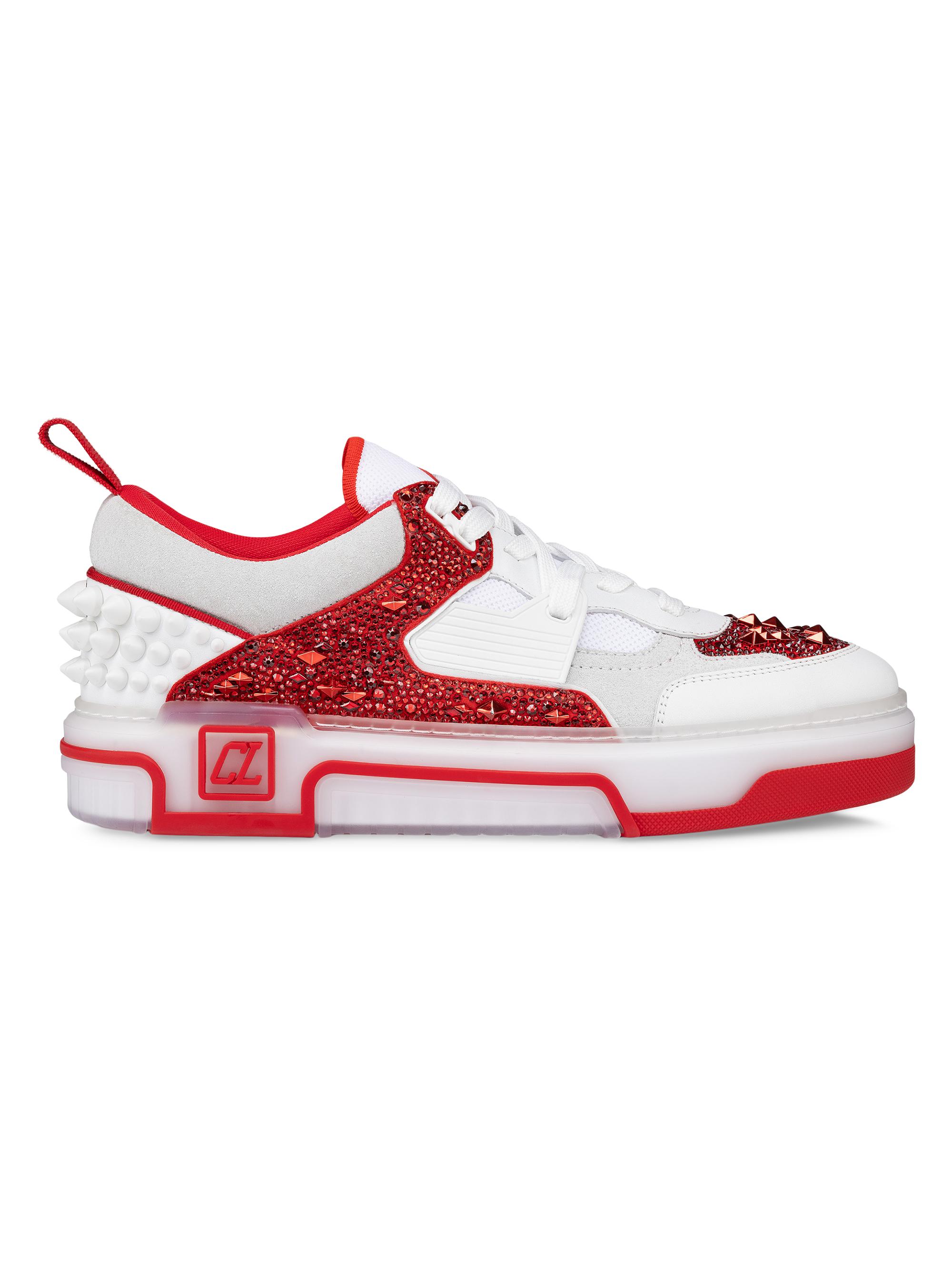 Christian Louboutin Men's Astroloubi Strass Eternity Sneakers - Loubi