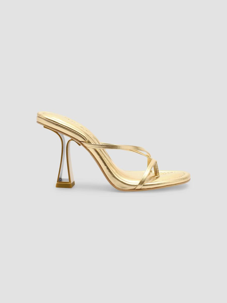 Cult Gaia Soriah 90MM Leather Sandals | Saks Fifth Avenue