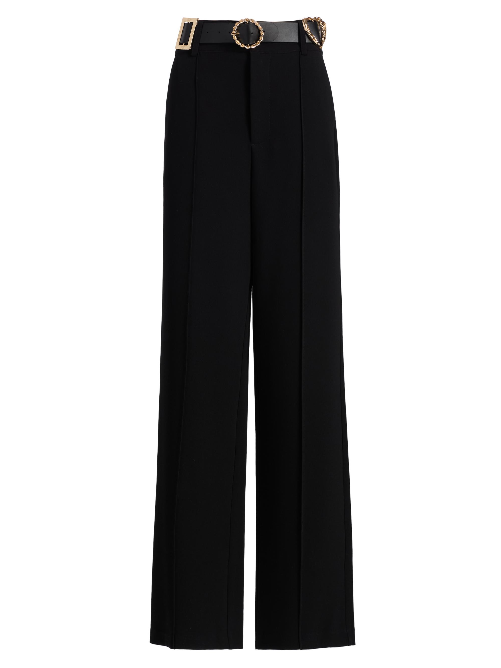 LOEWE High-rise wool wide-leg pants ワイドレッグ パンツ ロゴ LOEWE Logo Wool-Blend Trousers | Saks Fifth Avenue