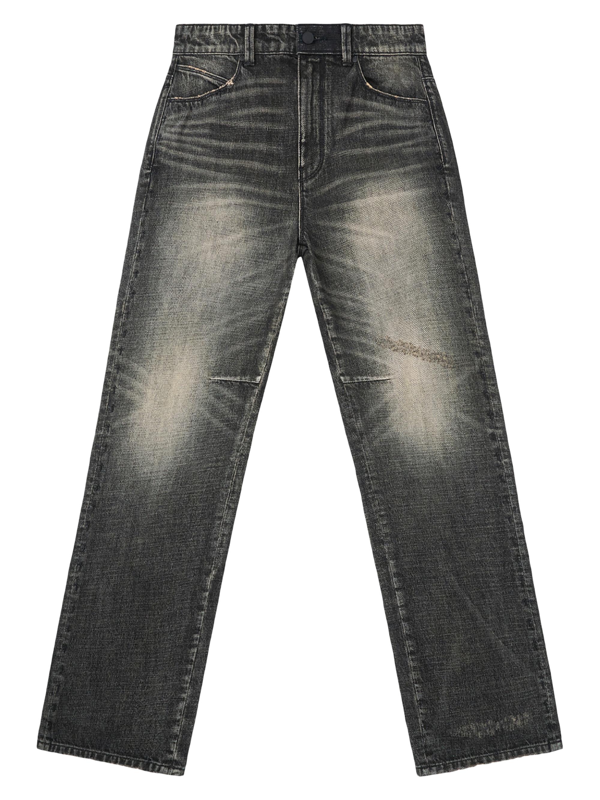 Lost Frequencies Franco Distressed Wide-Leg Jeans