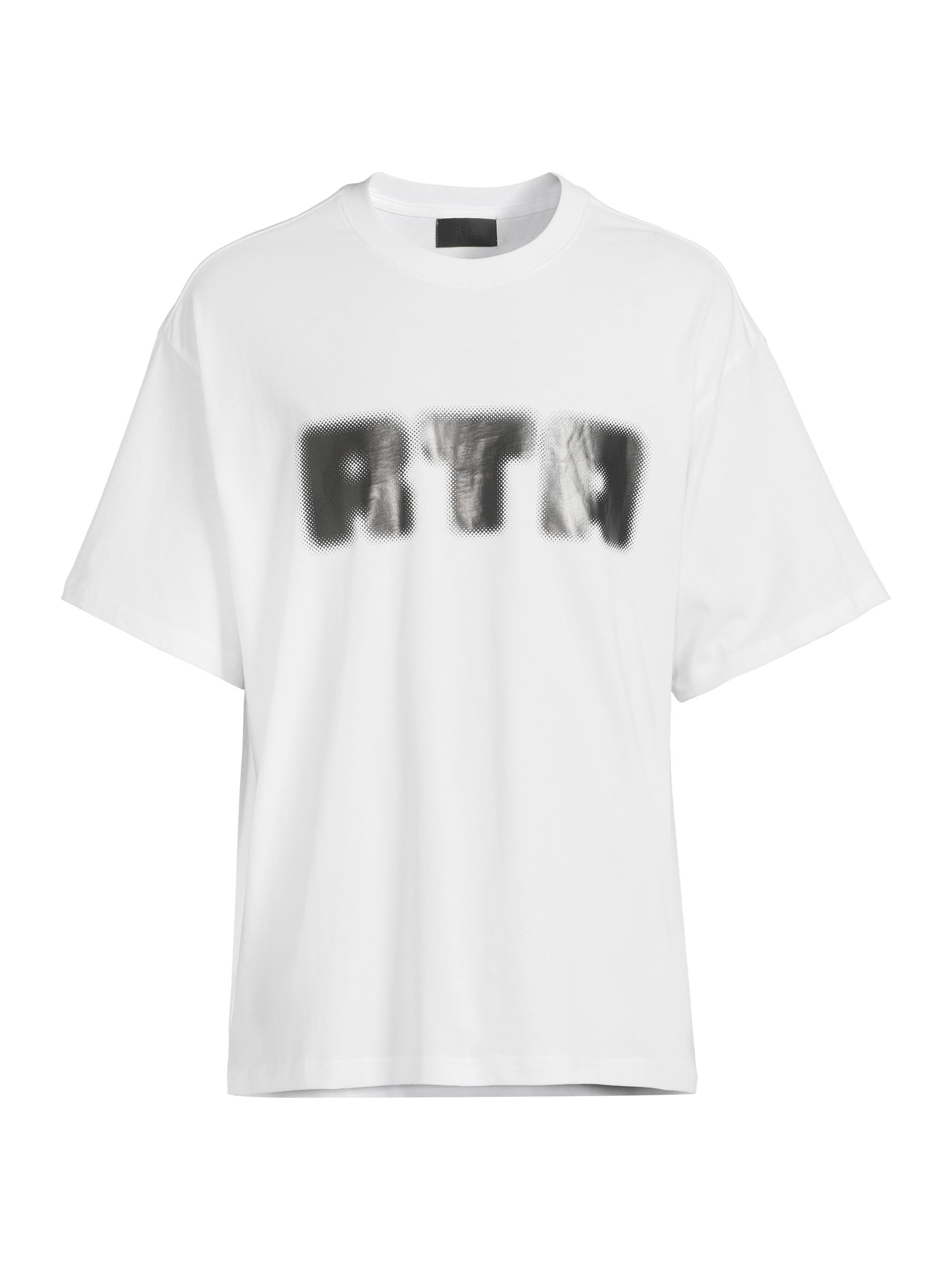 RTA Men's Lost Frequencies Colin Radio House Logo T-Shirt - White Radio House